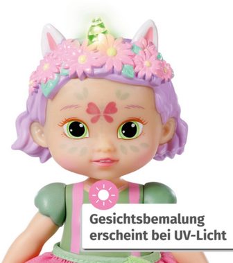 Baby Born Stehpuppe Storybook Prinzessin Ivy, 18 cm, mit Einhorn und Lichteffekten