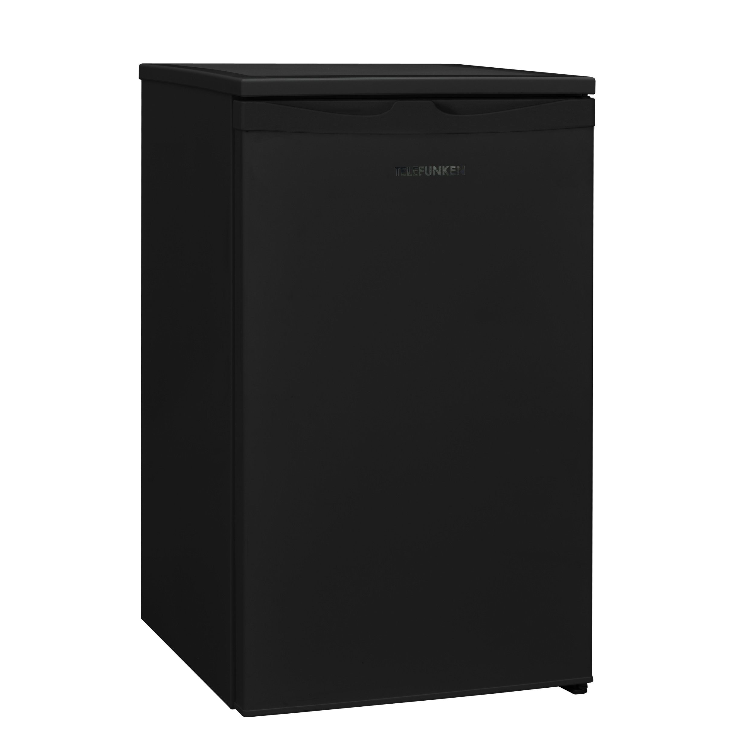 Telefunken Kühlschrank CF-32-151-B, 83.8 cm hoch, 48 cm breit, Tischkühlschrank mit Gefrierfach, 81 L Gesamt-Nutzinhalt