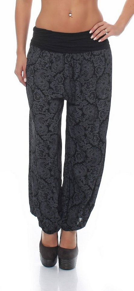 malito more than fashion Haremshose malito Damen Pumphose im Orient Design 8580 Haremshose im Orient Design
