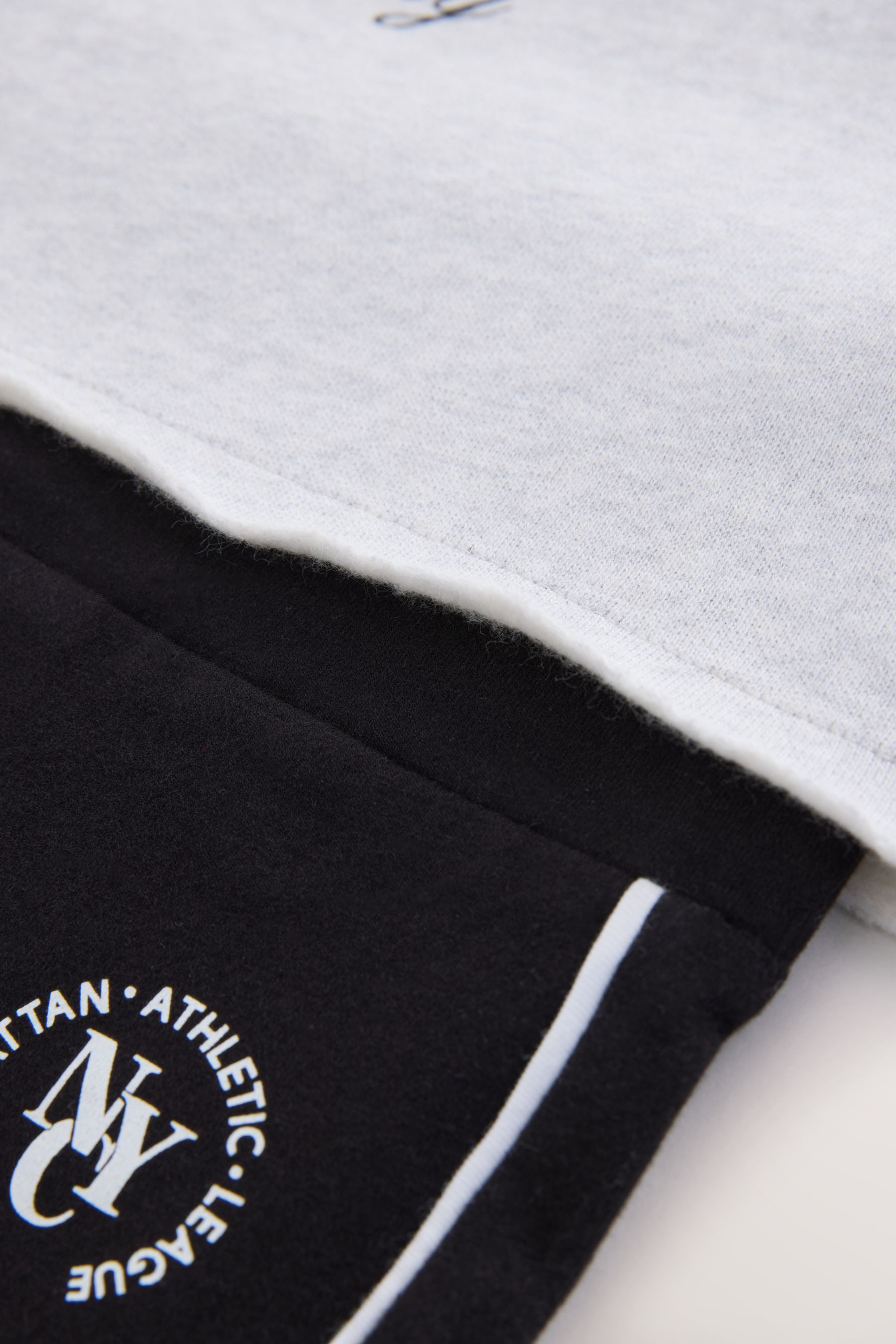 Next Langarmshirt & Leggings Slogan-Hoodie und Leggings im Set (2-tlg)