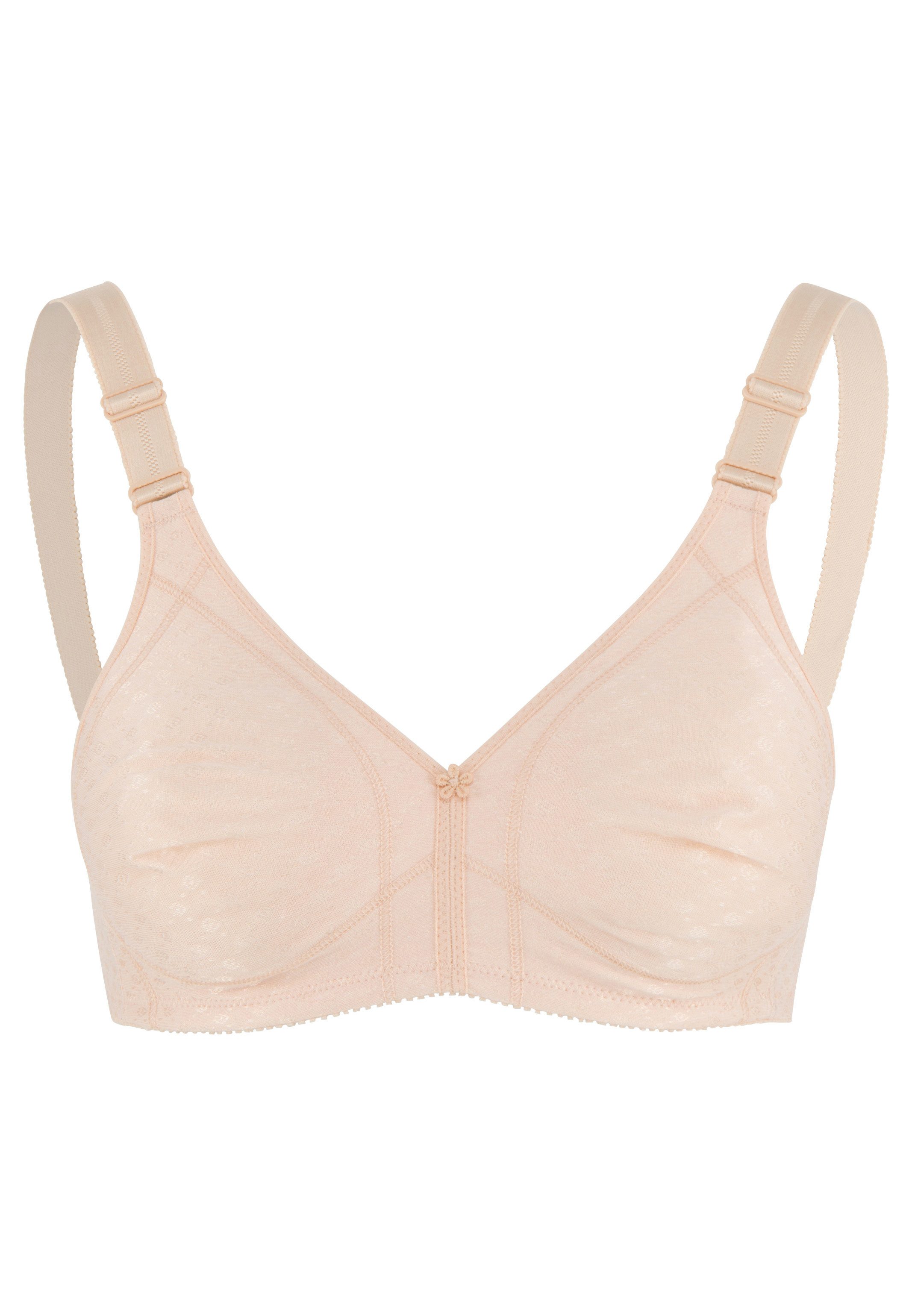 Susa Soft-BH "Topsy Plus" vorgeformte Cups, Jacquard-Muster, elastisch, beq günstig online kaufen