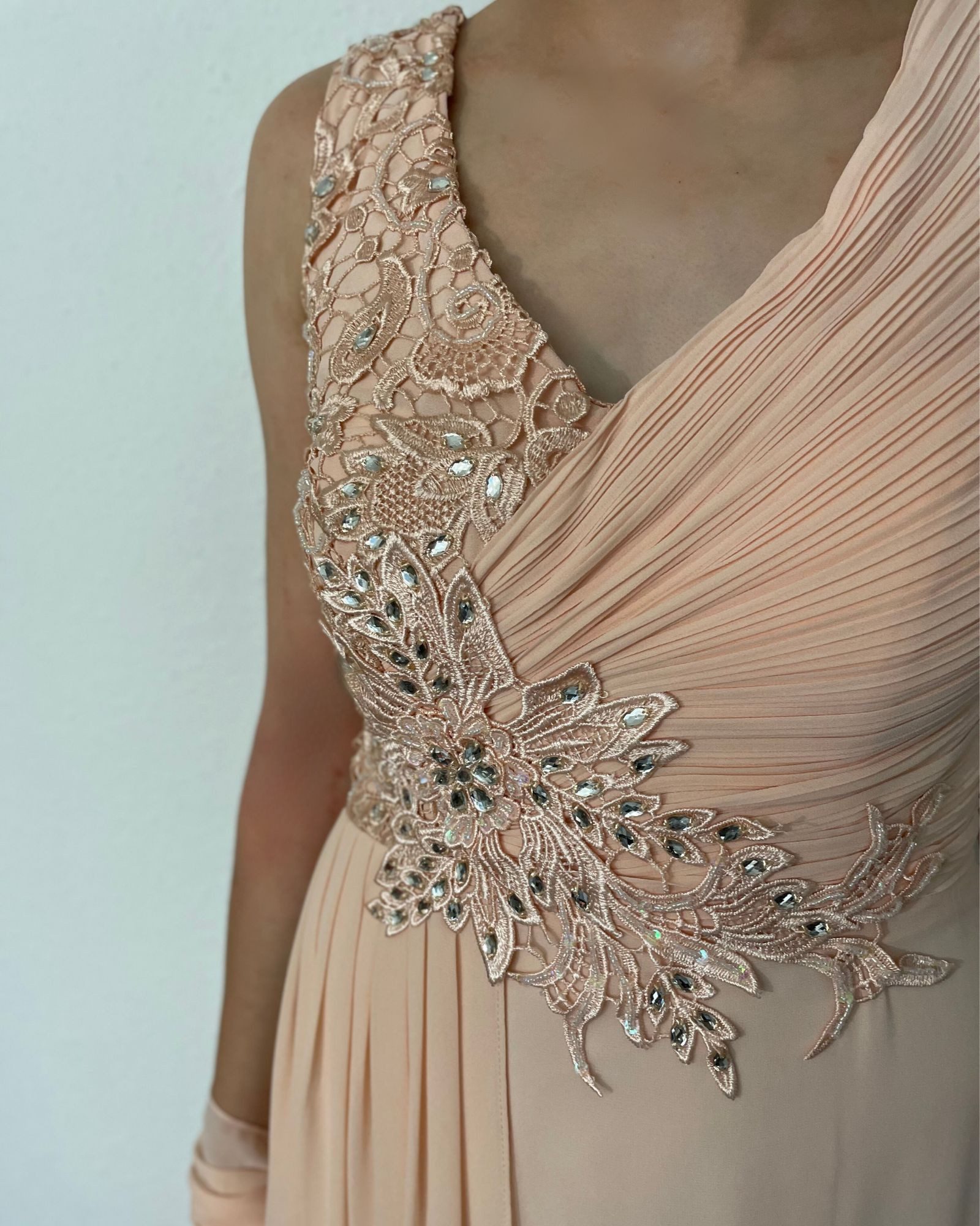 ITALY VIBES Abendkleid TEODORA - Abendkleid - Kleid mit Strass - Stola günstig online kaufen