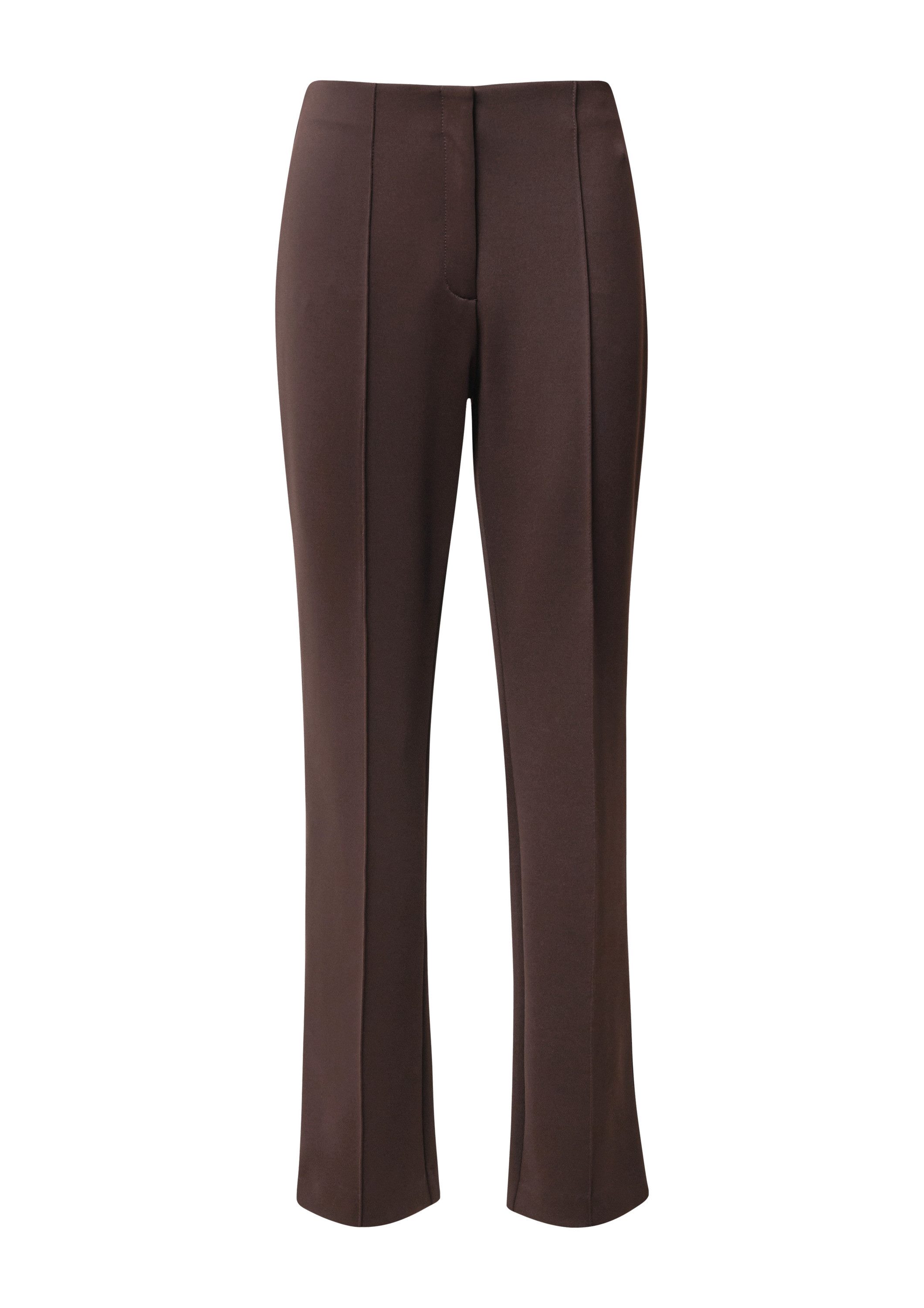s.Oliver Chinos Hose Straight-Leg-Hose aus Scuba mit seitlichem Deko-Tape günstig online kaufen