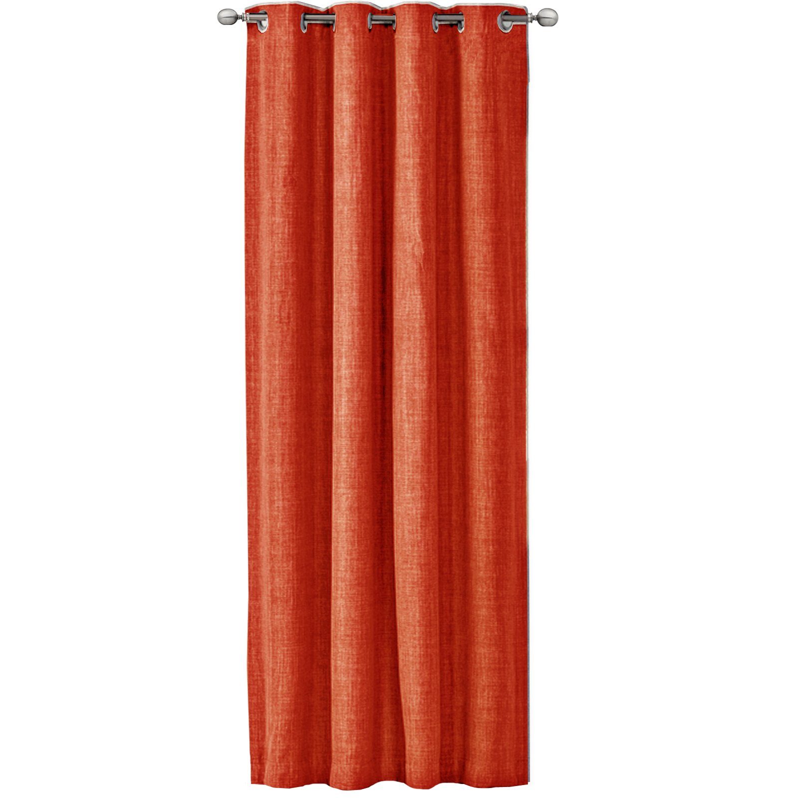 JEMIDI Gardine Vorhang blickdicht, 140x245cm, Ösen, günstig online kaufen