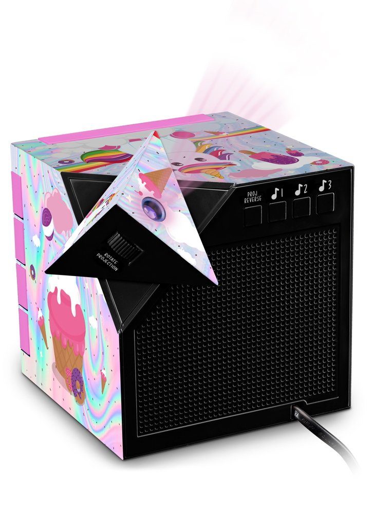 RR70 dimmbare FM Projektor BigBen Radio mit Unicorn Kids Wecker Wecker Einhorn