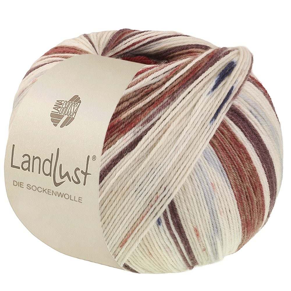LANA GROSSA LANDLUST DIE SOCKENWOLLE Häkelwolle, 420 m (4-fach Sockenwolle von Lana Grossa und Landlust), 100 g