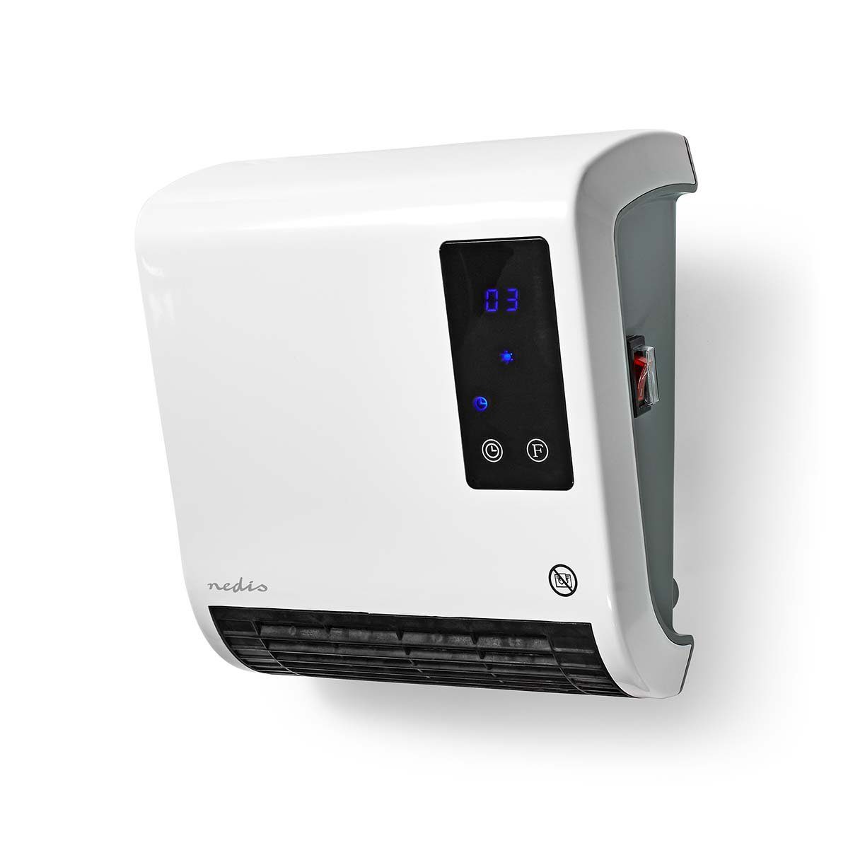 Nedis Badschnellheizer Badezimmer Badeschnellheizer Heizung 2000W Thermosta günstig online kaufen