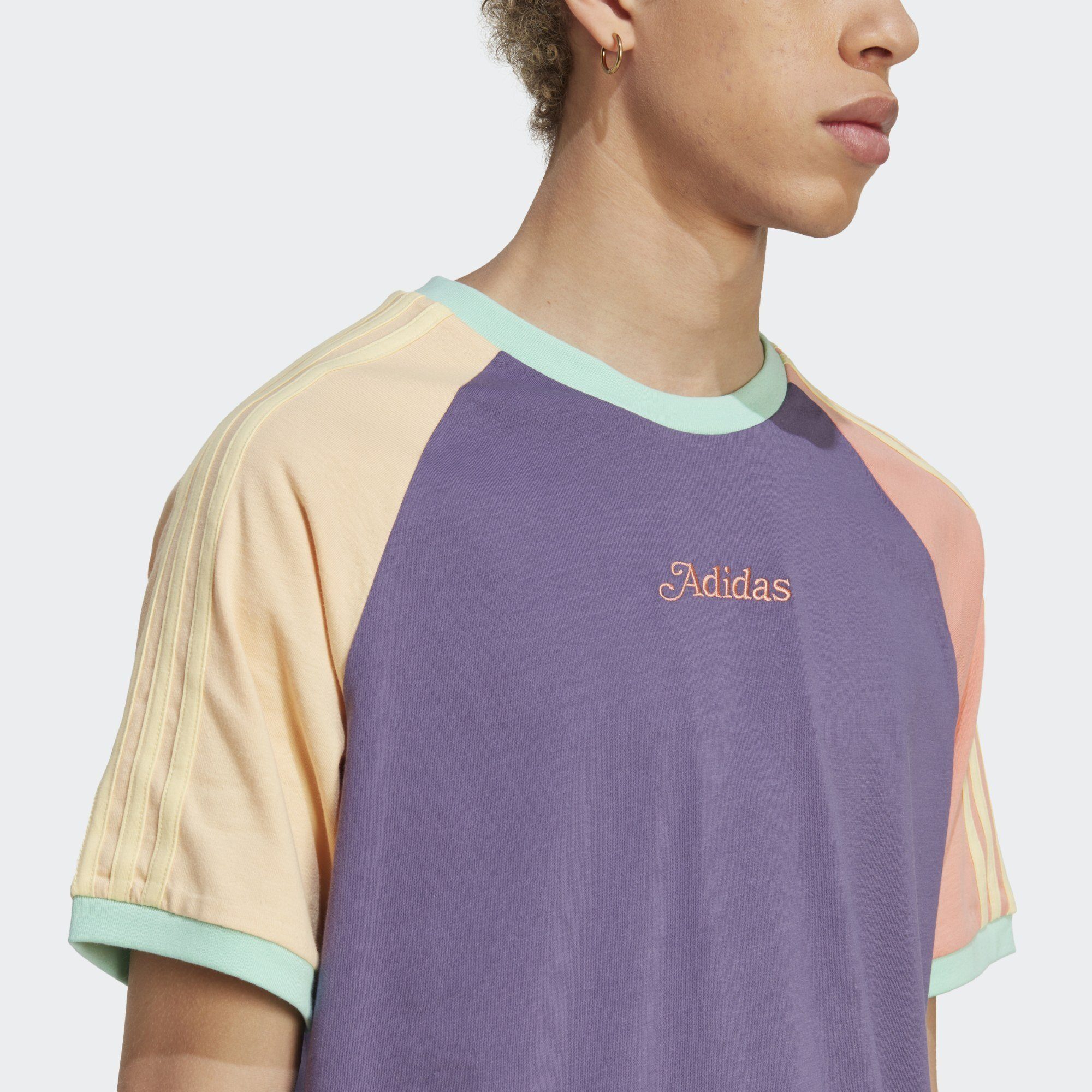 adidas Originals T-SHIRT T-Shirt Purple ENJOY Tech RAGLAN SUMMER