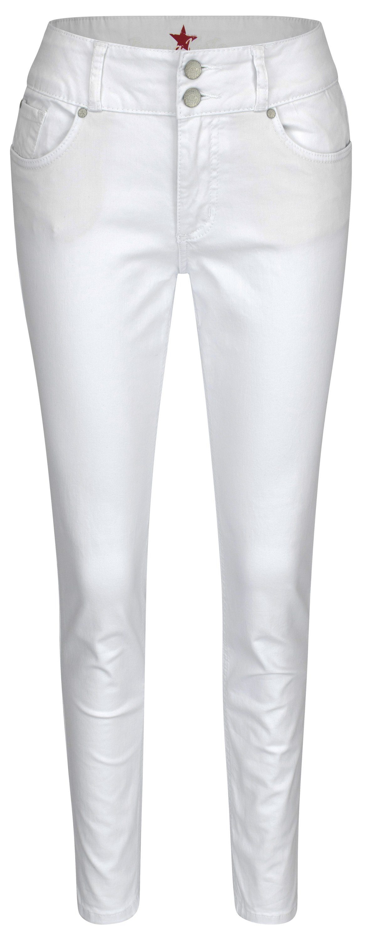 Stretch-Jeans BUENA VISTA TUMMYLESS white 888 B5664 502.032 - Stretch Twill