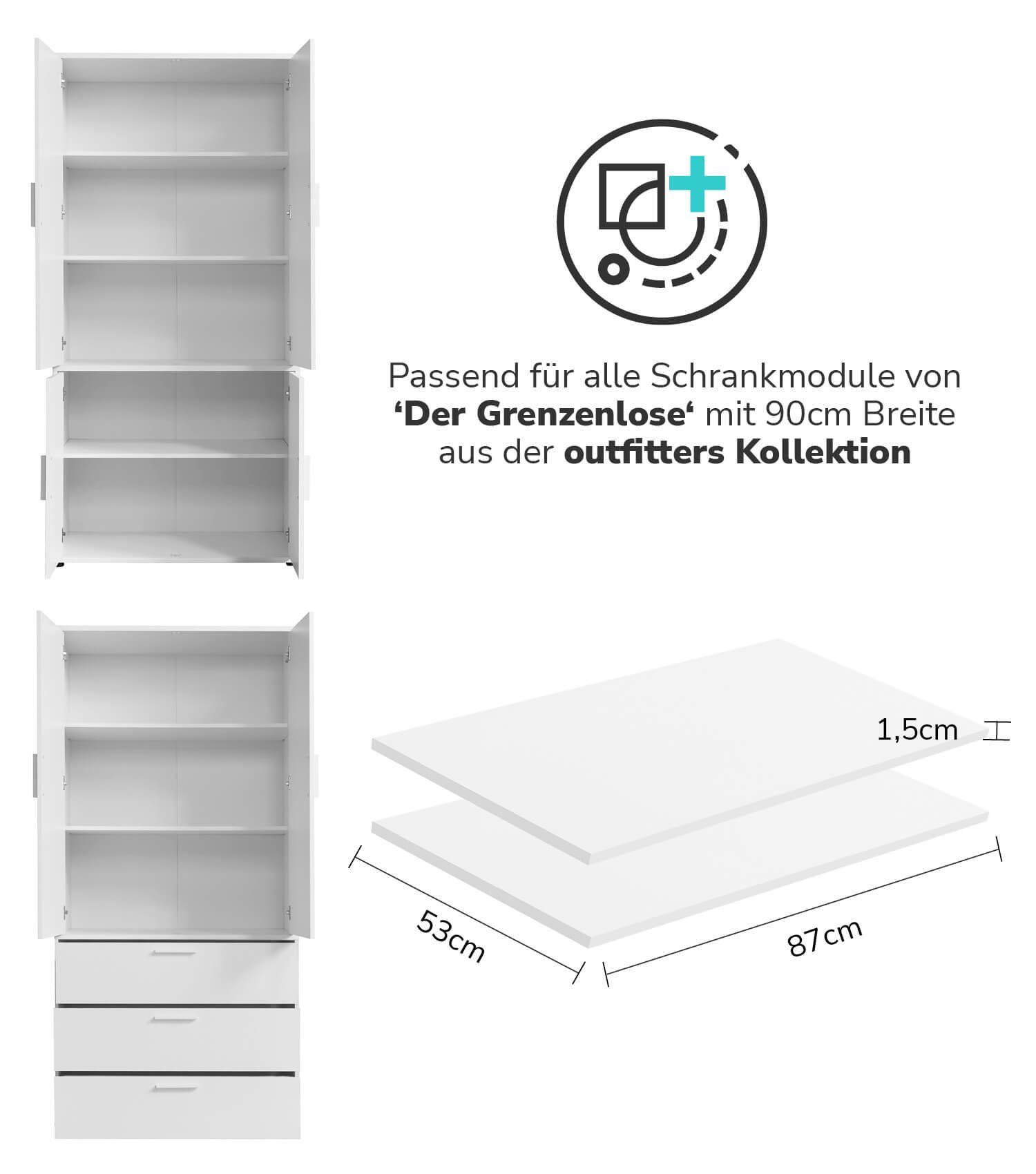 mokebo Einlegeboden Die Ableger (2er-Set), Kommode, günstig online kaufen