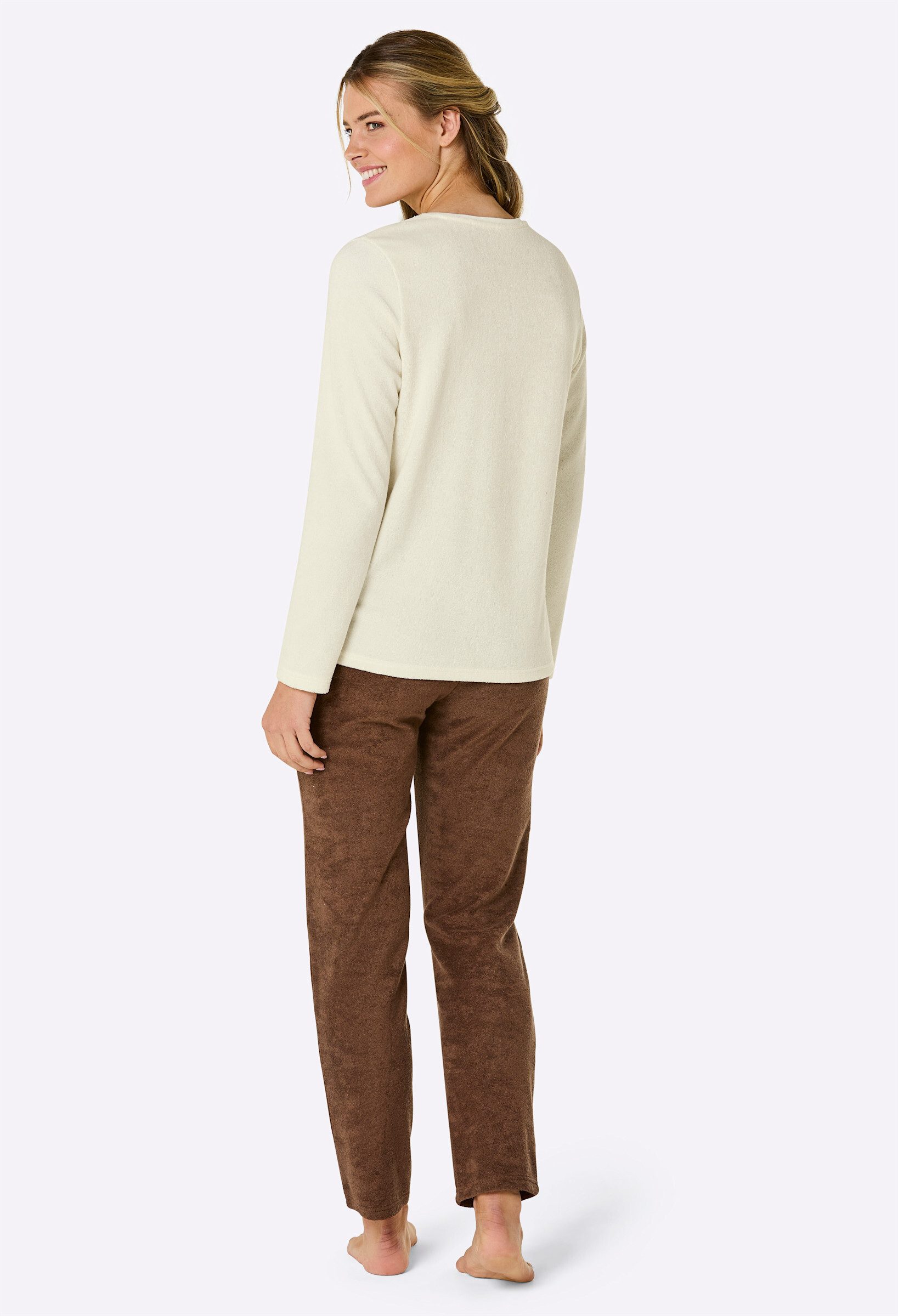 Witt Schlafanzug Schlafanzug Langarm