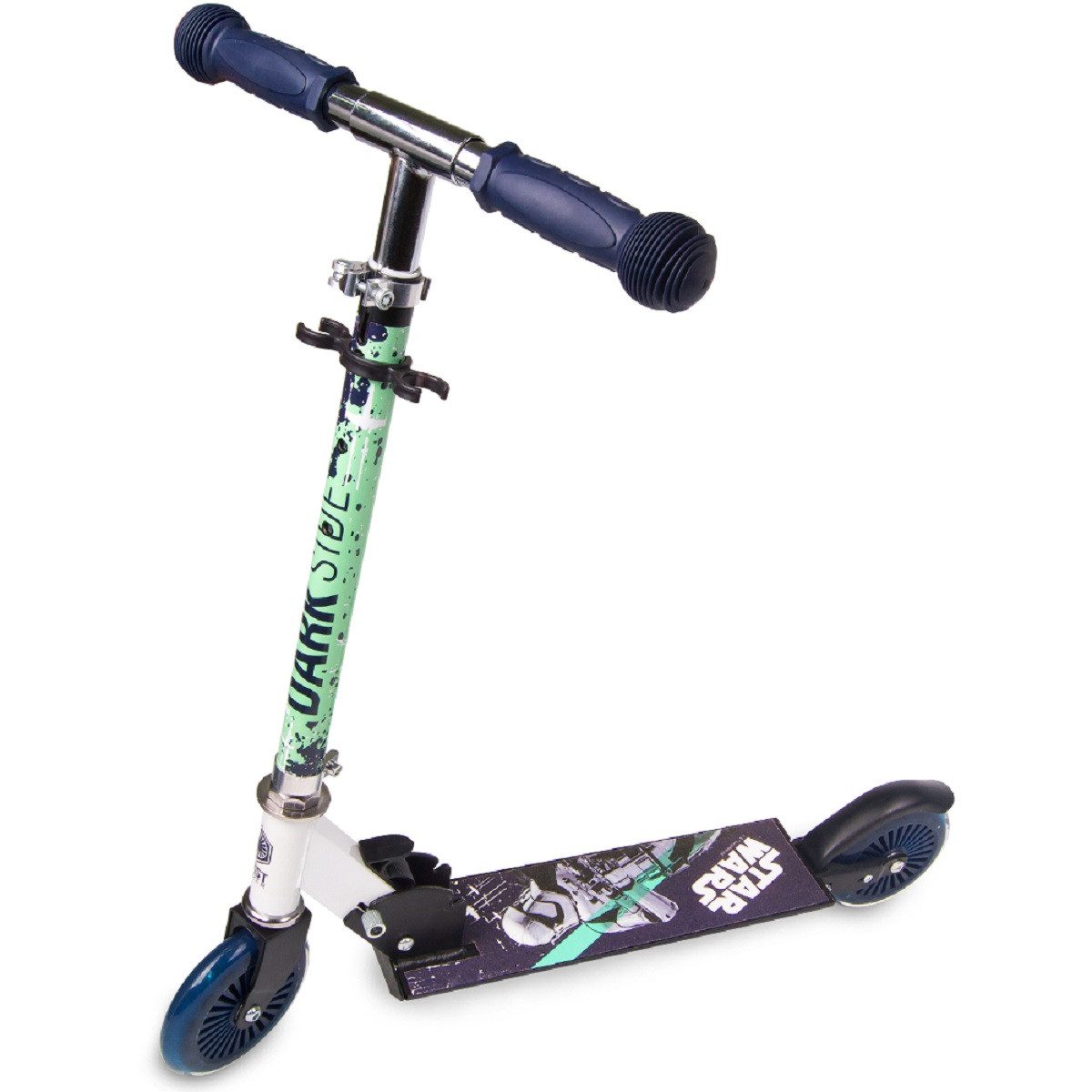 Star Wars Scooter 2-Rad Scooter Klappbar, rutschfest & sicher für Kinder