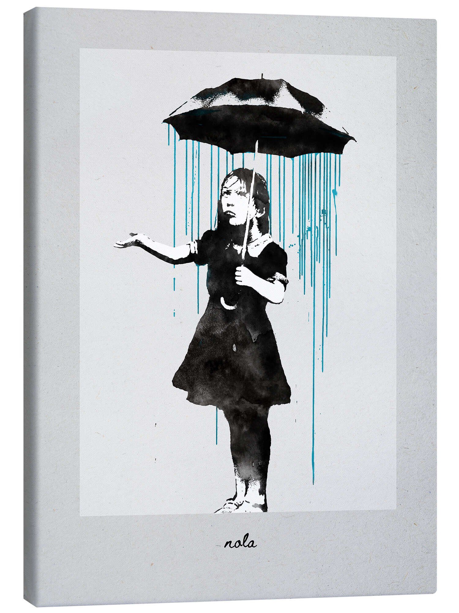 Posterlounge Wandbild Banksy - Nola, Editors Choice, erhältlich als Poster, Leinwandbild, Wandsticker oder Acrylglasbild