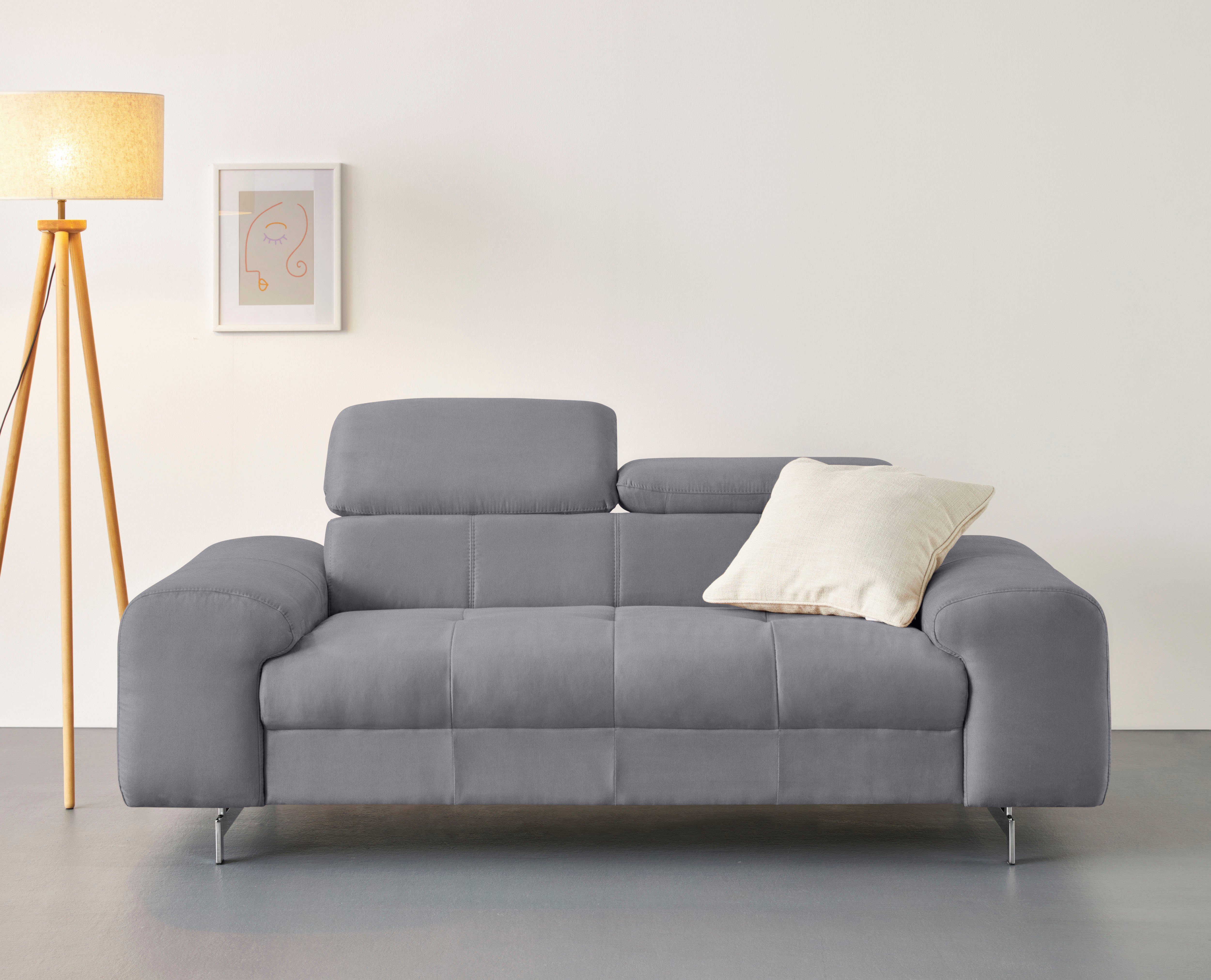 COTTA 2-Sitzer Chef, Big-Sofa mit Kopfteilverstellung, günstig online kaufen