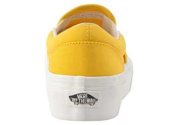 Vans Classic Slip-On Platform Plateausneaker aus textilem Canvas-Material