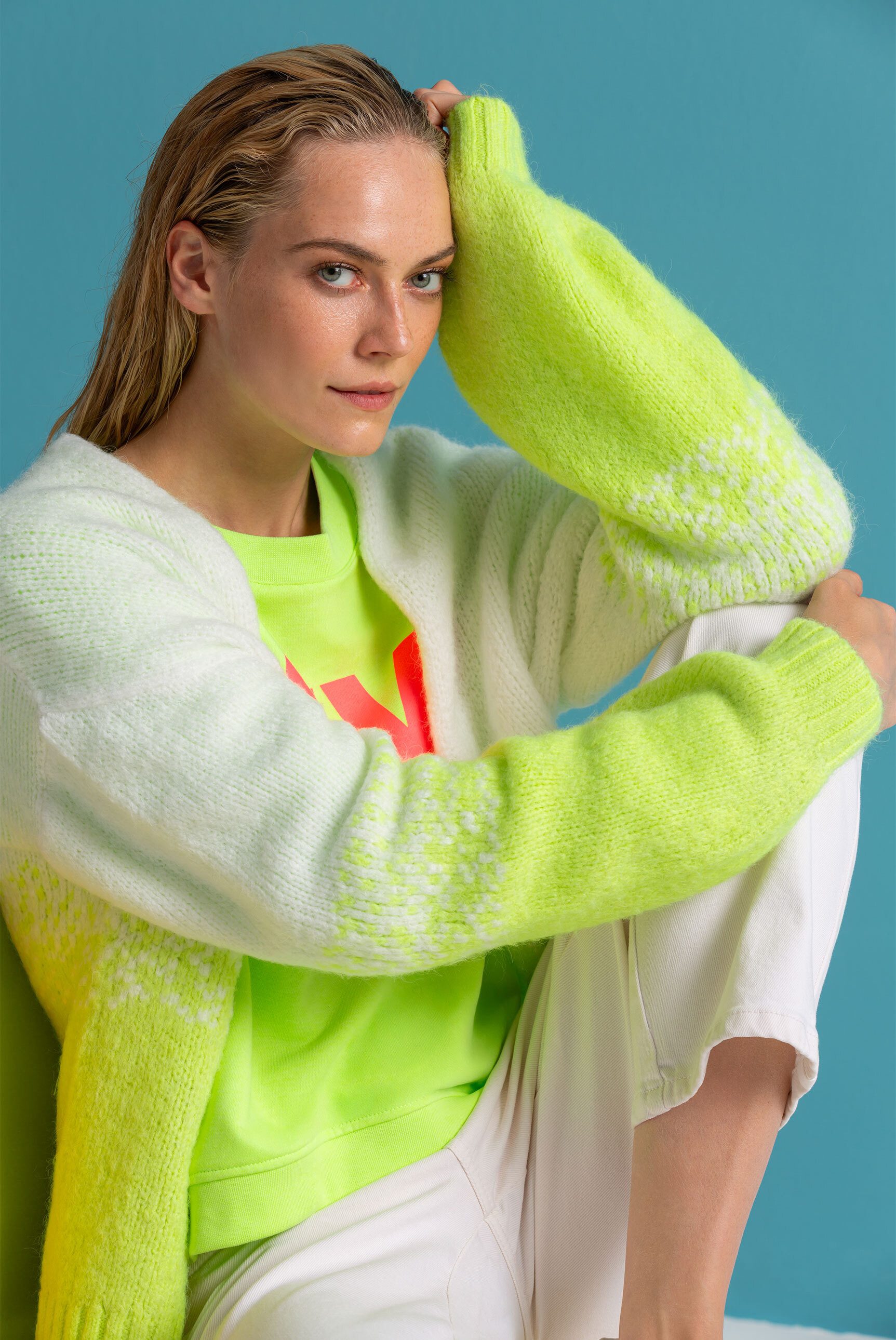 SENSES.THE LABEL Cardigan ohne Verschluss