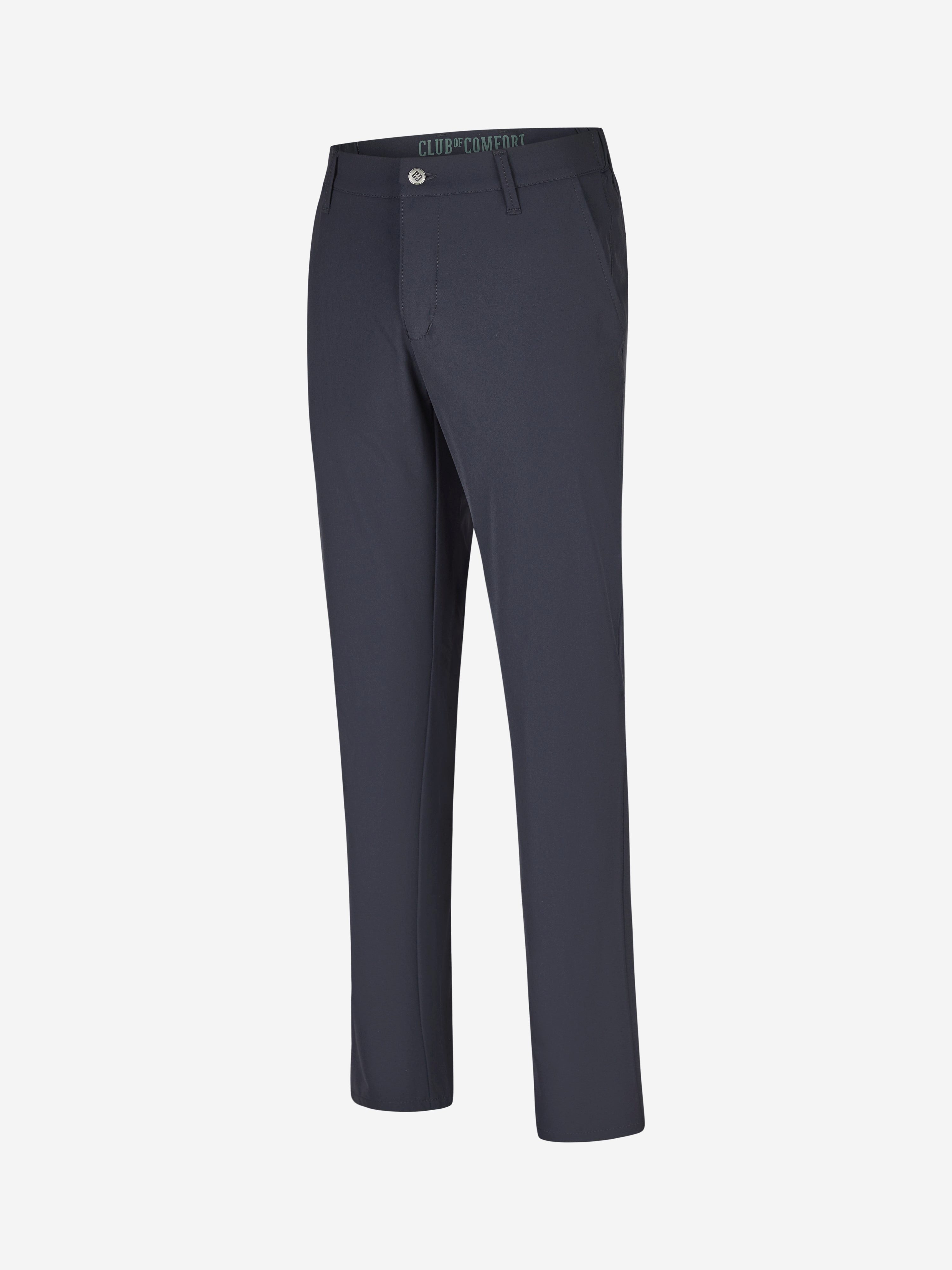 Club of Comfort Chinohose Chino/Flat Front Hose FOXX 8300 - dunkelblau - Herrenhose - 24 ["Chino als einfach gestylte Hosenform, die die Balance zwischen
