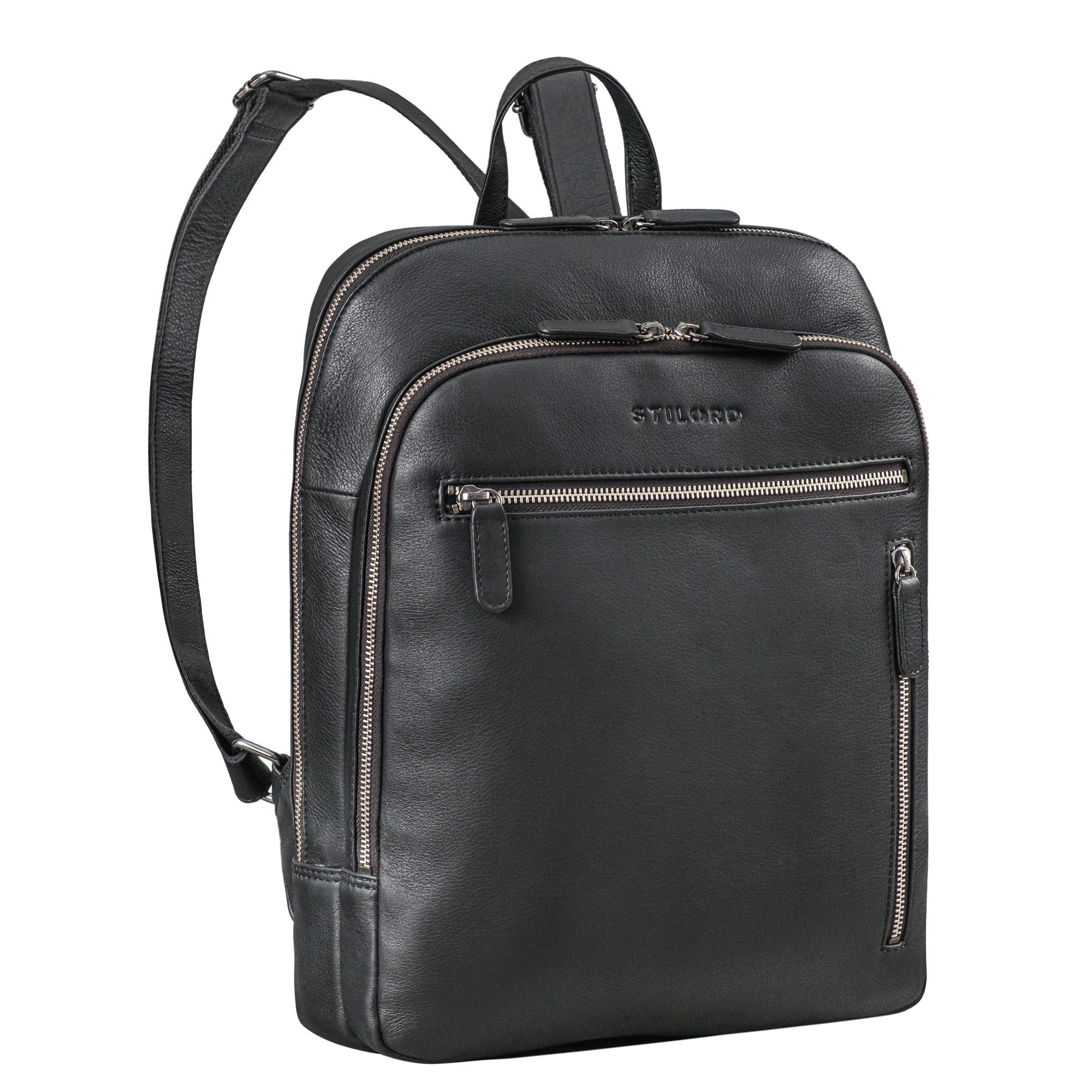 Cityrucksack "July" Eleganter Rucksack Damen Leder