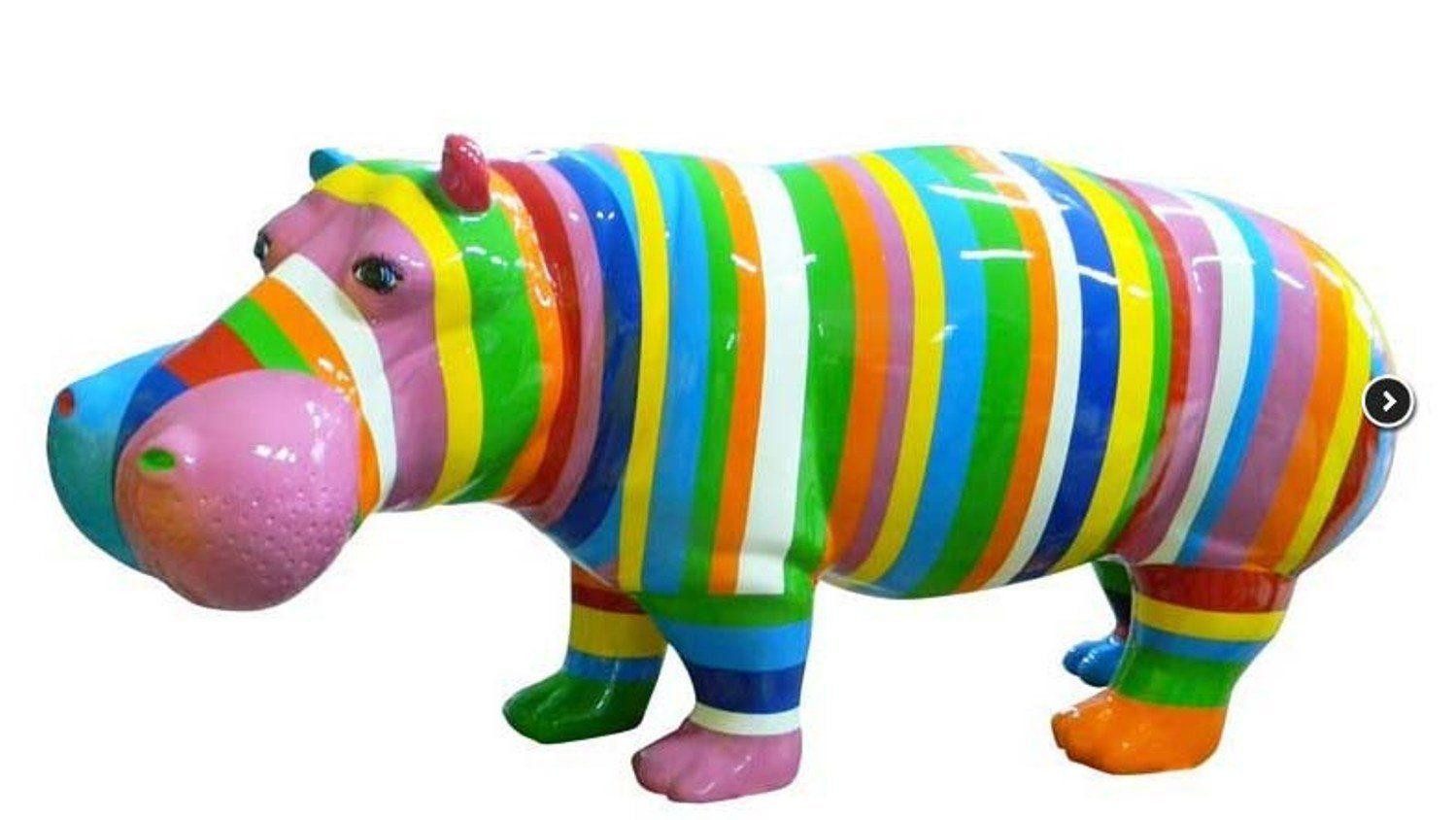 Tierfigur Designer Abstrakte Figur Moderne Nilpferd Garten Skulpturen