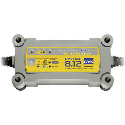 GYS Ladegerät Autobatterie-Ladegerät (Ladungserhaltung, Ladeüberwachung, Start/Stopp geeignet, Auffrischen)