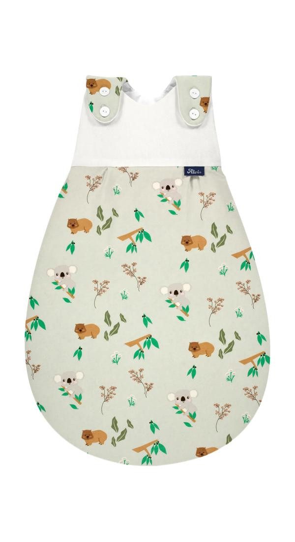 Alvi® Babyschlafsack Baby-Mäxchen Außensack Bio-Baumwolle (1 tlg., Baby-Mäxchen Außensack Bio-Baumwolle), TOG Wert: 2.5