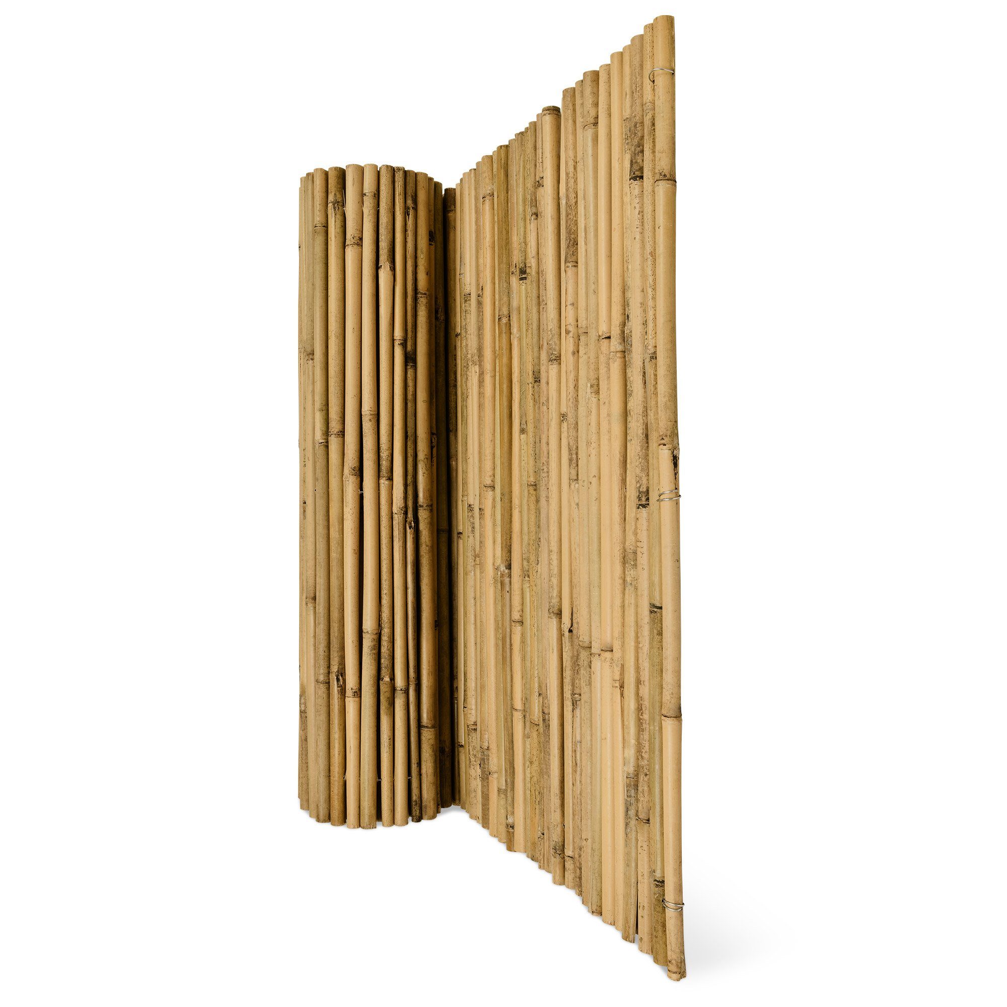 Sol Royal Sichtschutzzaunmatten Bambus Sichtschutz Zaun SolVision B38, 80x250cm, 100% Bambus, Indoor, Outdoor für Balkon, Terrasse, Garten, Windschutz, Sonnenschutz