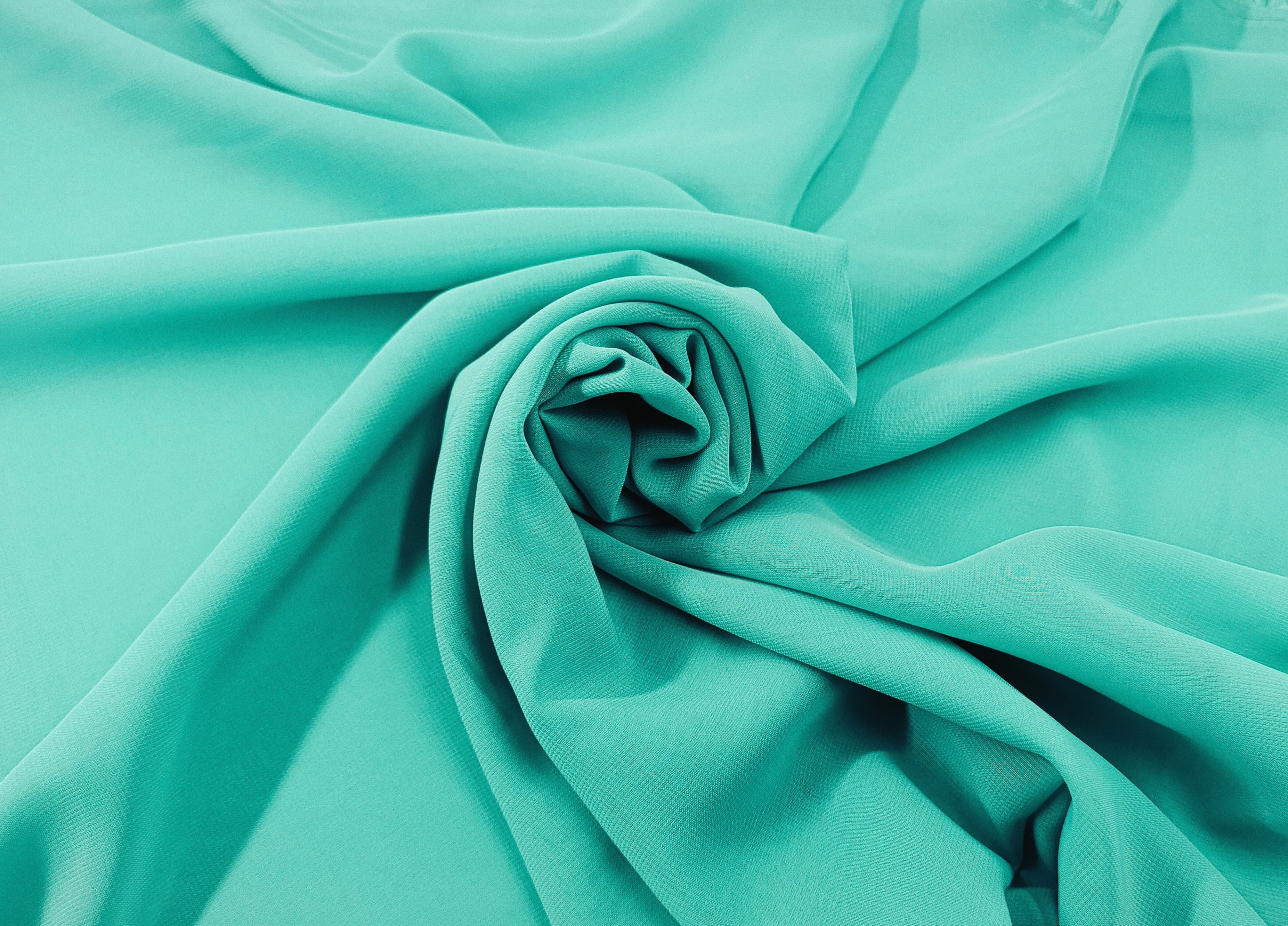 Jirex Trading Company Stoff Chiffon Meterware 150cm .br Dekoration Bekleidung Abendmode
