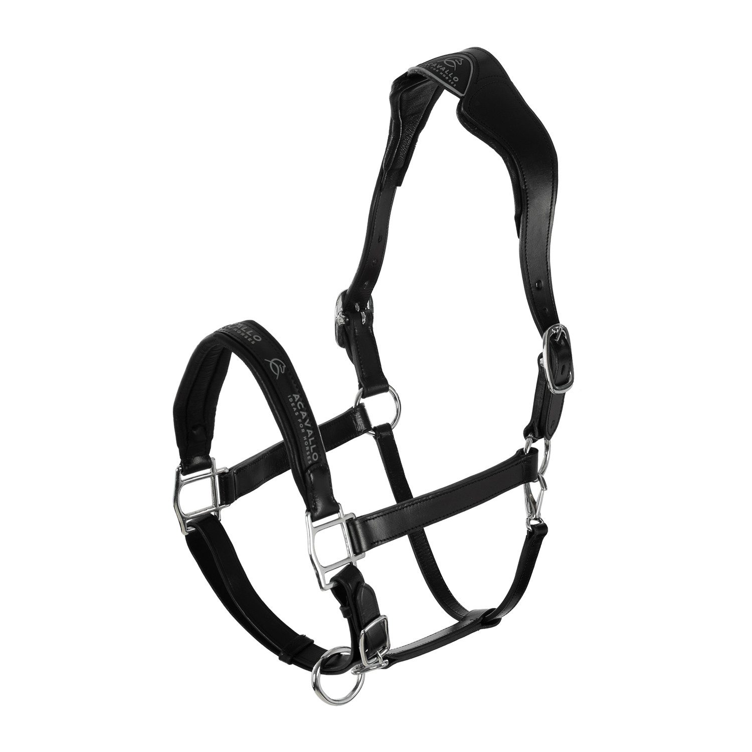 Lederhalfter Acavallo Halfter Leder anatomisch