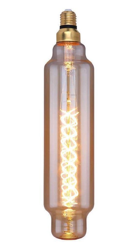 Globo Deckenleuchten GLOBO LED-Leuchtmittel Glühbirne retro Glas amber Kupfer 11485 | Deckenlampen