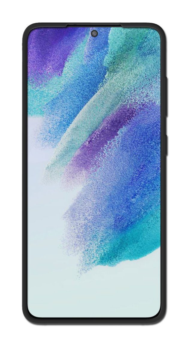 cofi1453 Handyhülle Silikon Hülle Basic Samsung Galaxy S21 FE, Case Cover Schutzhülle Bumper