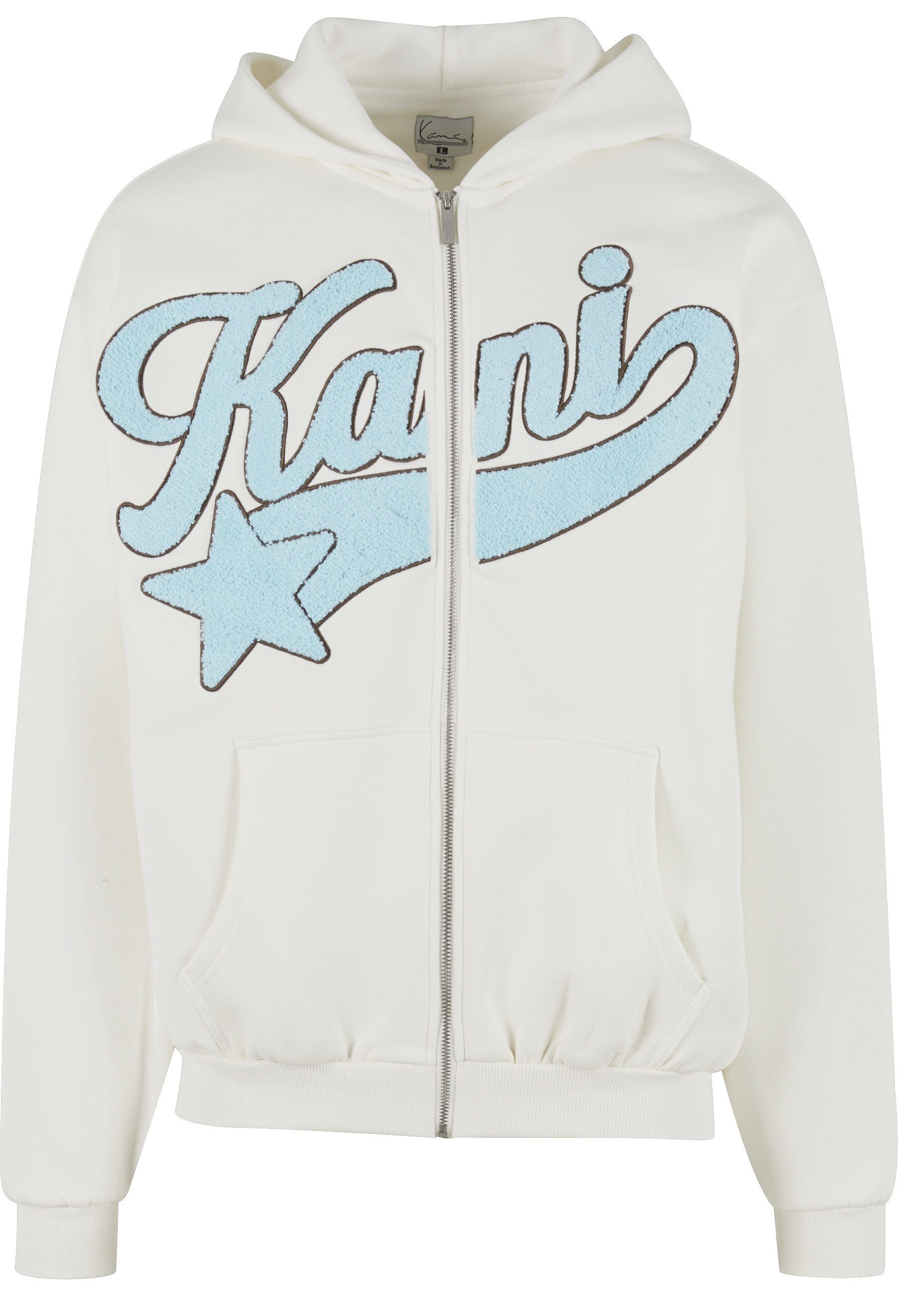 Sweatjacke Karl Kani Karl Kani Kani Star Logo Os Full Zip Hoodie