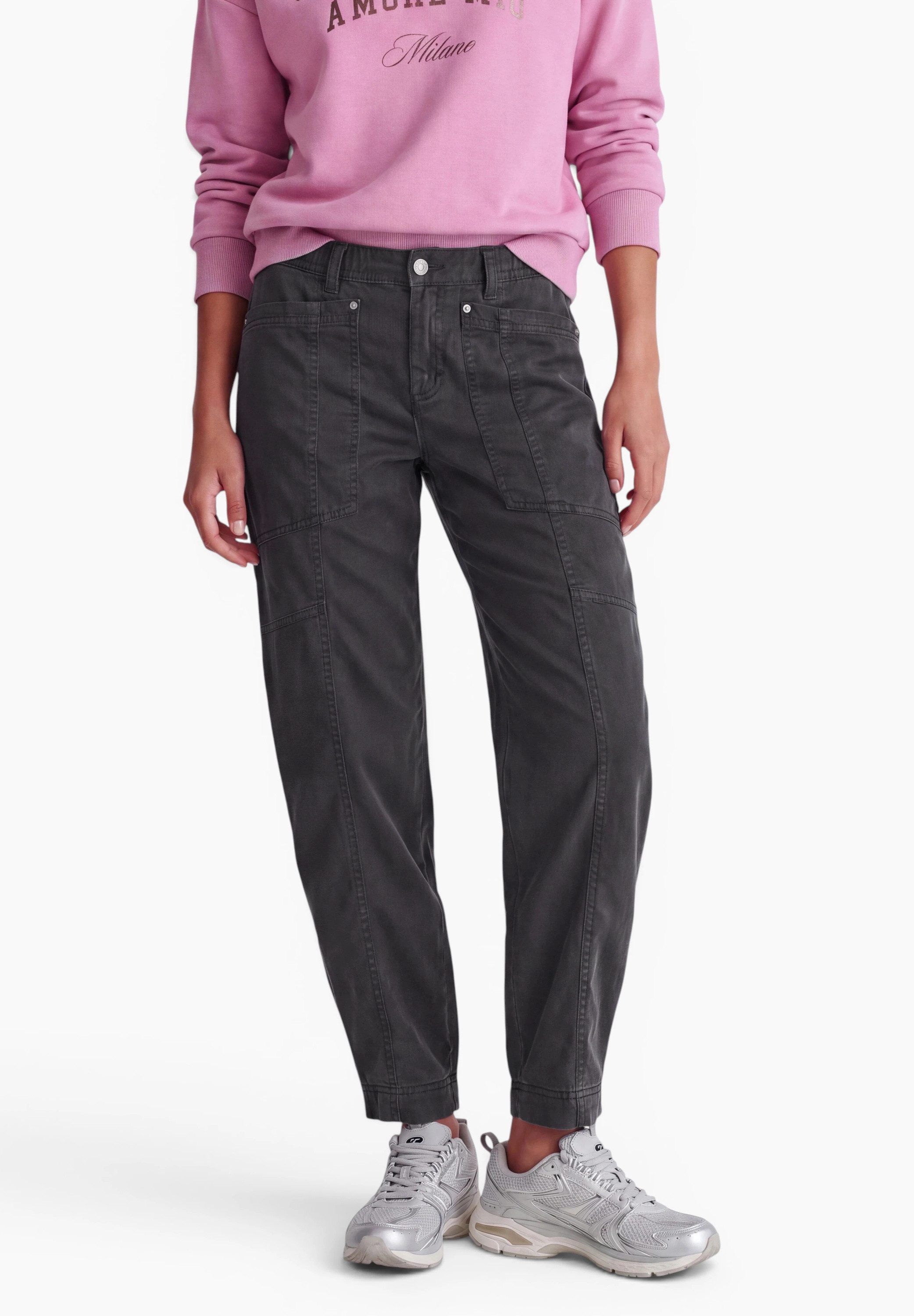 STREET ONE STUDIO Stoffhose Middle Waist
