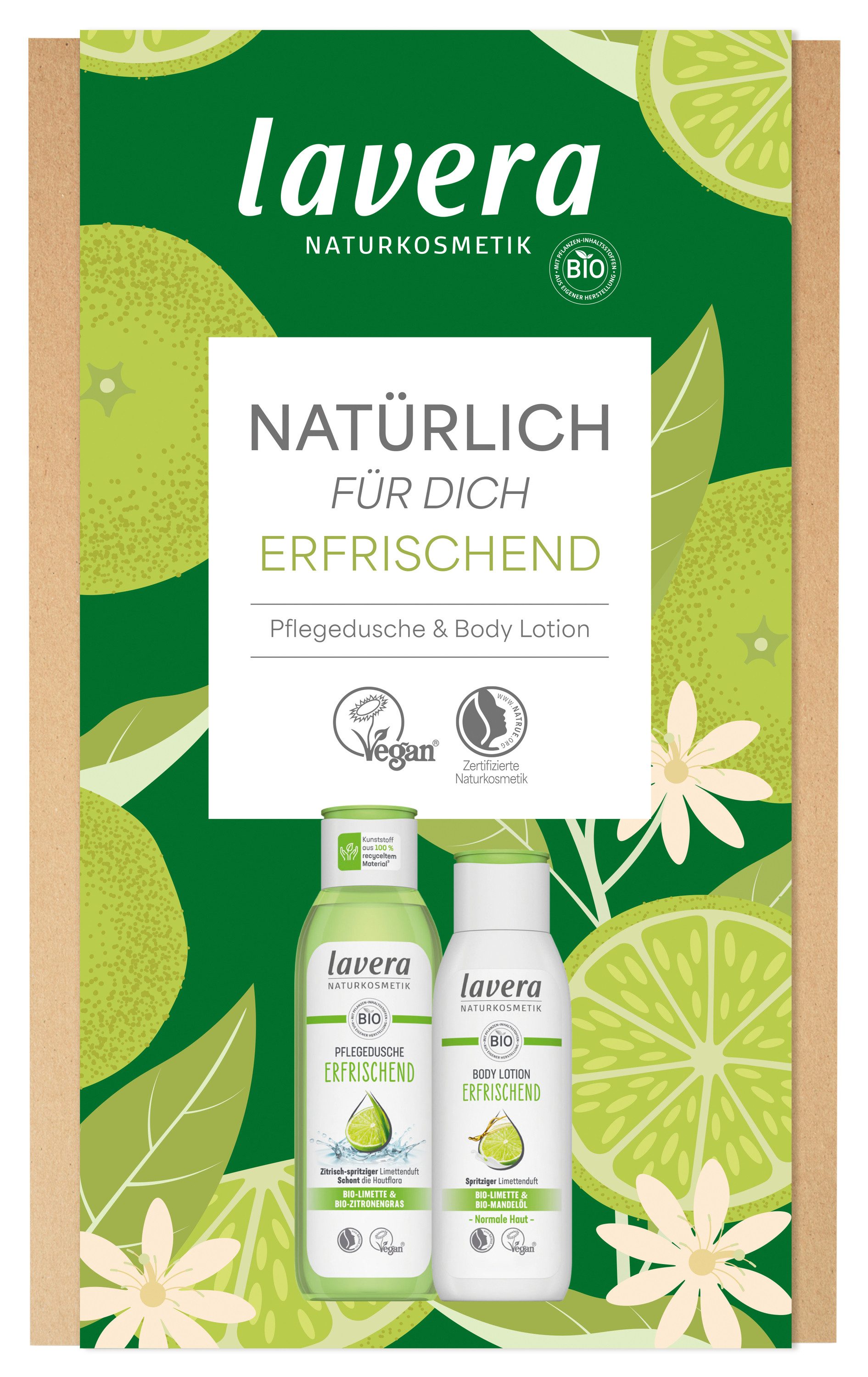 lavera Pflege-Geschenkset Geschenkset Natürlich für Dich Erfrischend