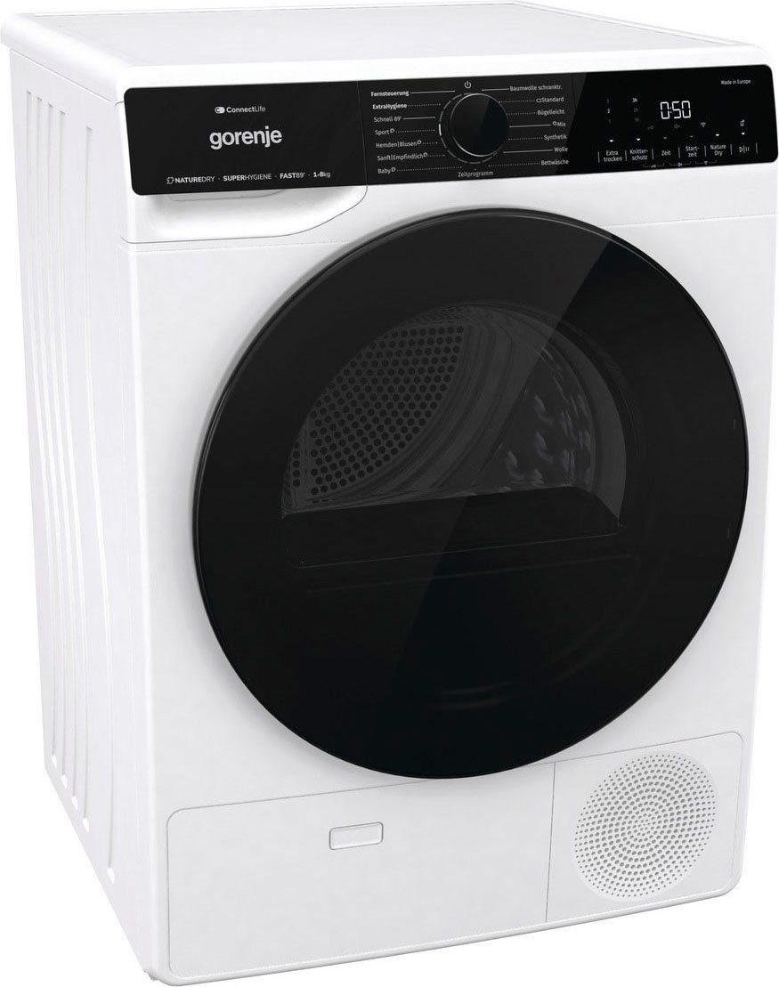 Super beliebt, hohe Qualität garantiert GORENJE Wärmepumpentrockner DPNA 83 W, kg 8