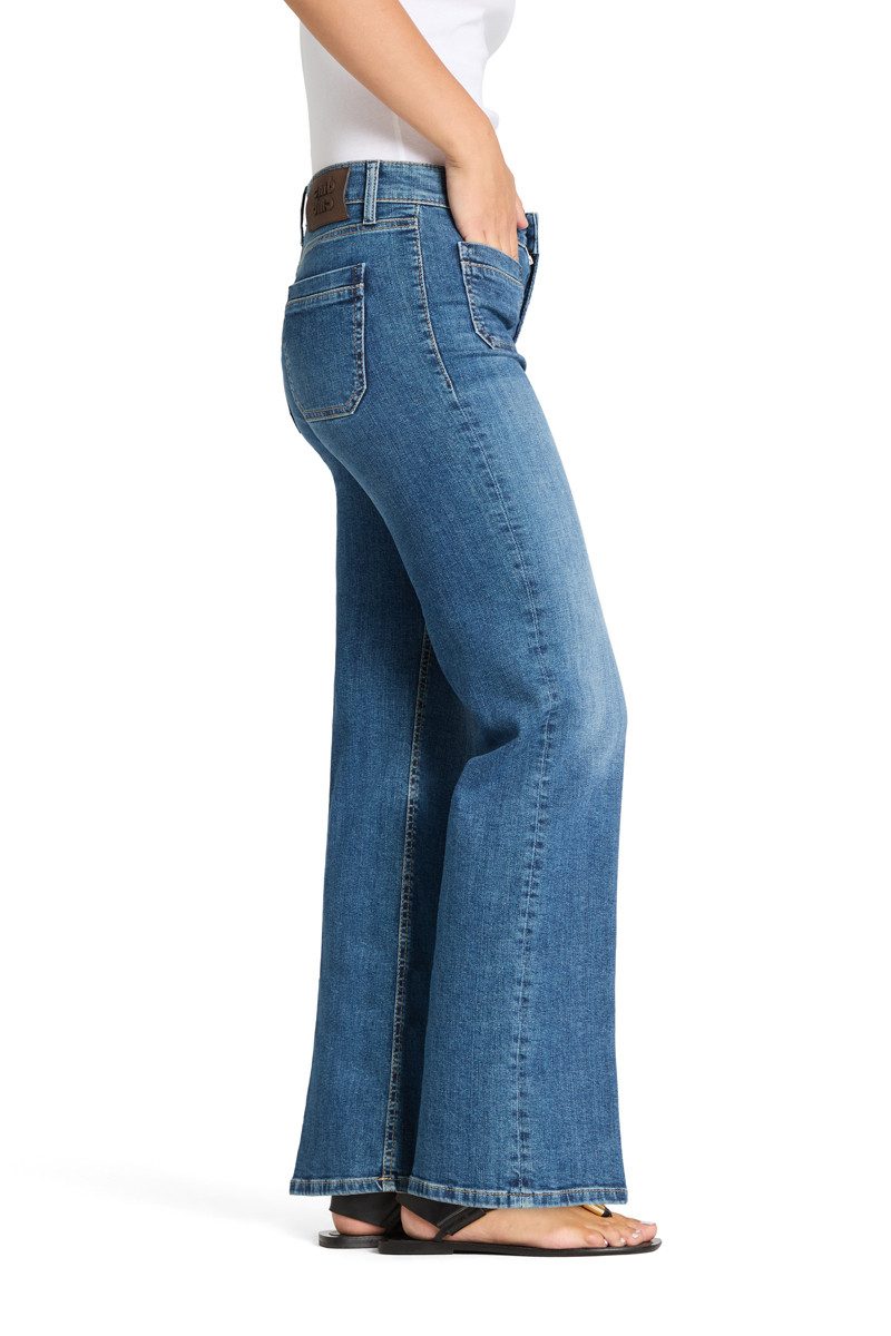 Cambio Straight-Jeans Tess Pocket