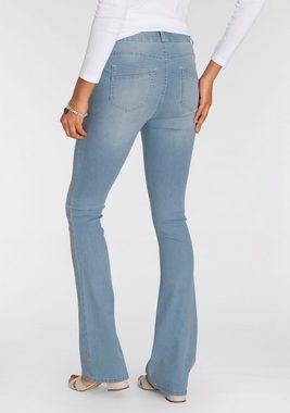 Arizona Bootcut-Jeans Ultra Stretch High Waist mit Shapingnähten