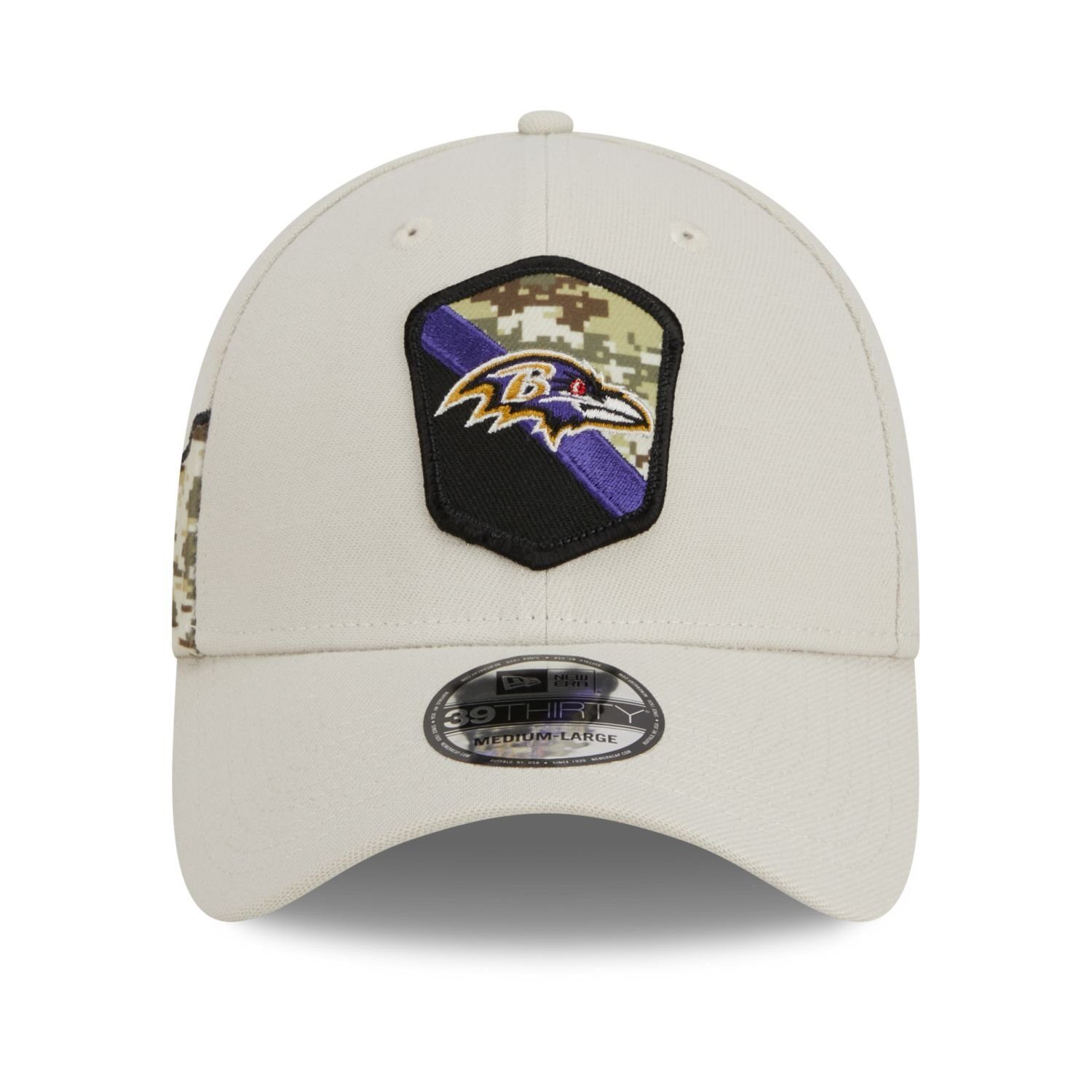 New Era Flex Cap Salute StretchFit Ravens to Service 39Thirty Baltimore NFL