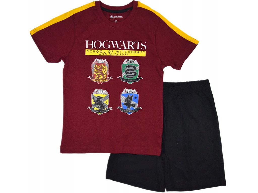Harry Potter Shorty kurzer Schlafanzug Pyjama Hogwarts Harry Potter