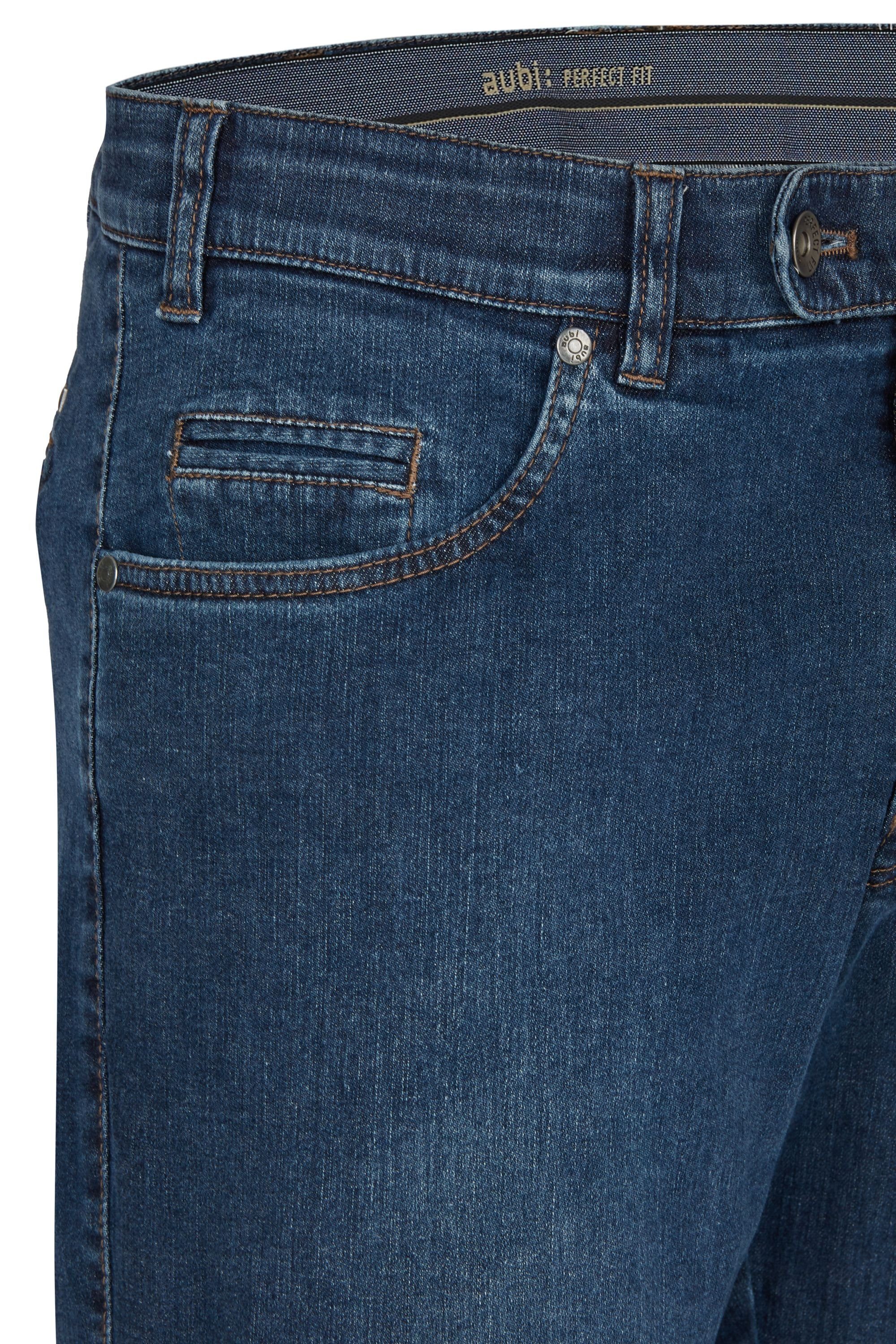 aubi: Bequeme Jeans aubi Perfect Fit Herren Jeans Hose Stretch aus Baumwolle High Flex Modell 577