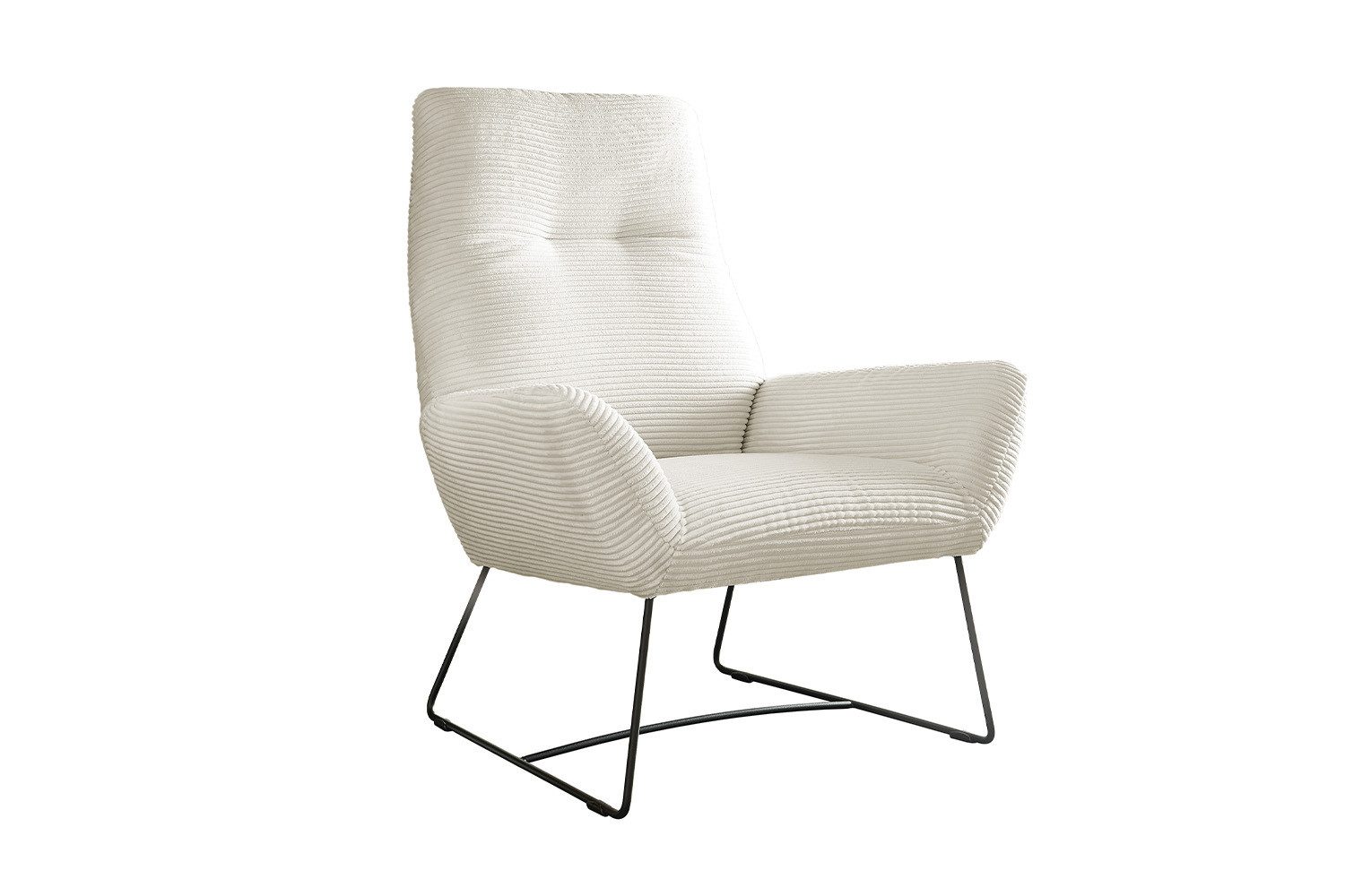 KAWOLA Sessel BISA, Cord verschiedene Farben