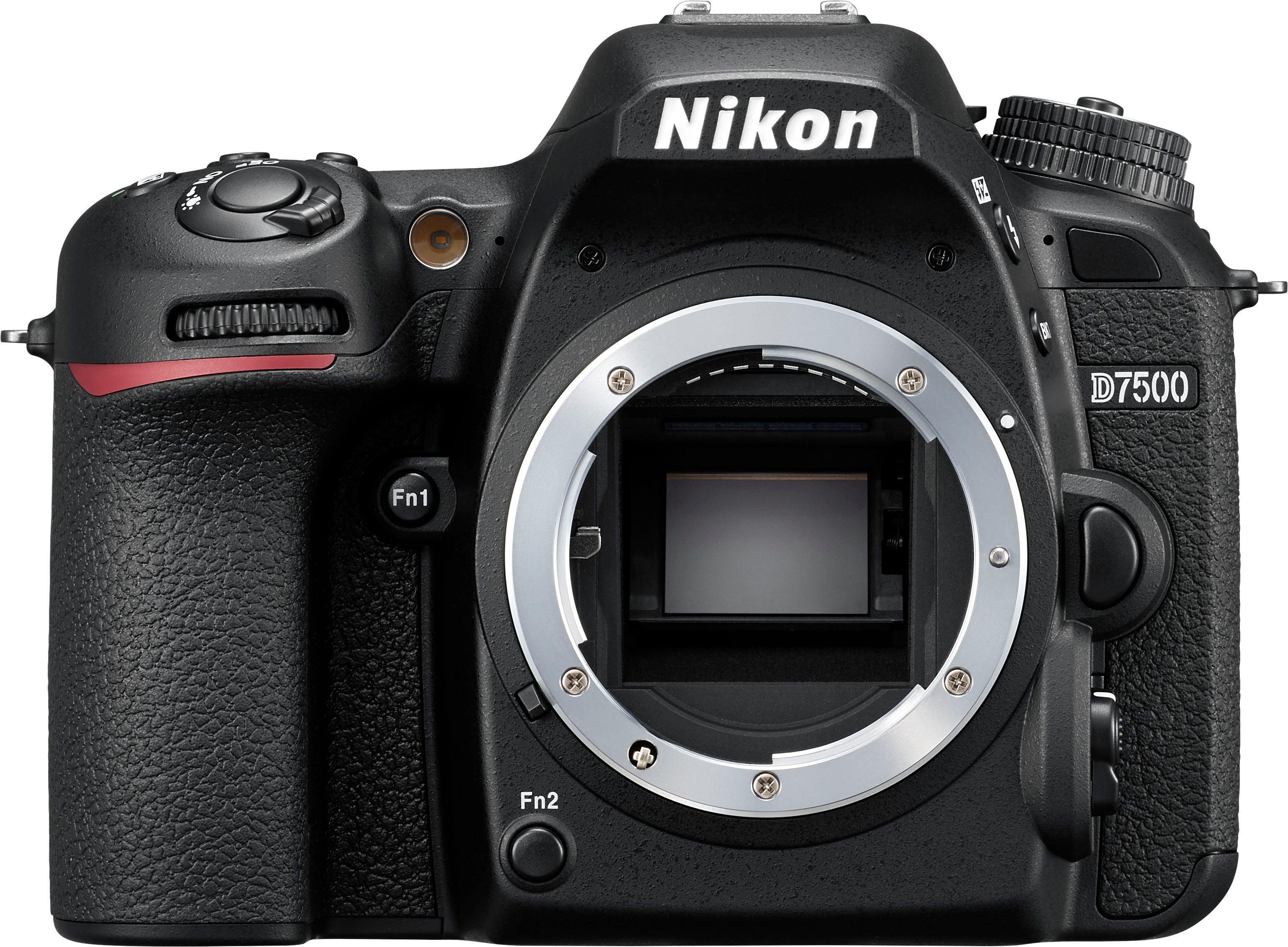 Nikon D7500 Spiegelreflexkamera (20,9 MP, WLAN (Wi-Fi), Gesichtserkennung)
