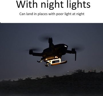 UE Stock Leichte Faltbare LED-Fahrwerk Nachtlicht DJI Mini/Mini 2 Drohne Grau Hexacopter (Schnelle Installation)