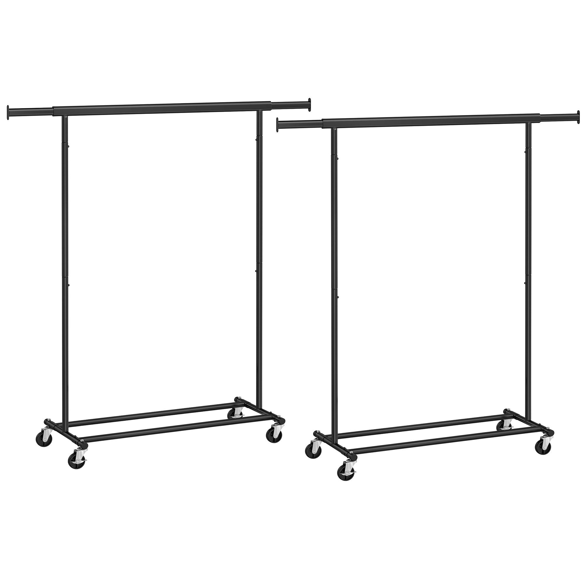 SONGMICS Kleiderständer, Garderobenständer, Kleiderstange, 2er Set, günstig online kaufen