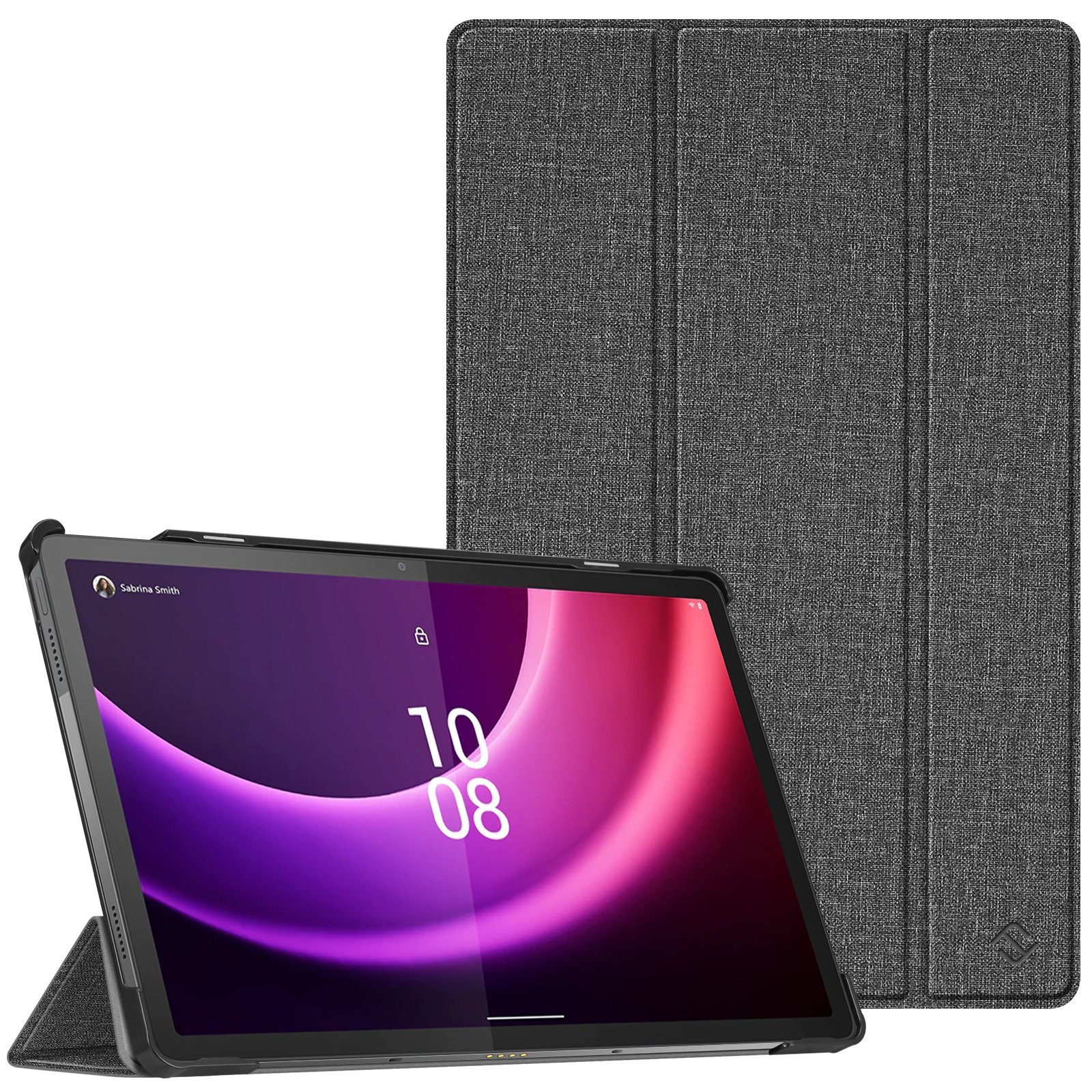 Fintie Tablet-Hülle für Lenovo Tab P11 (2nd Gen) 11.5 Zoll TB350FU/TB350XU 2022, Ultra Schlank Kunstleder Schutzhülle mit Auto Schlaf/Wach Funktion
