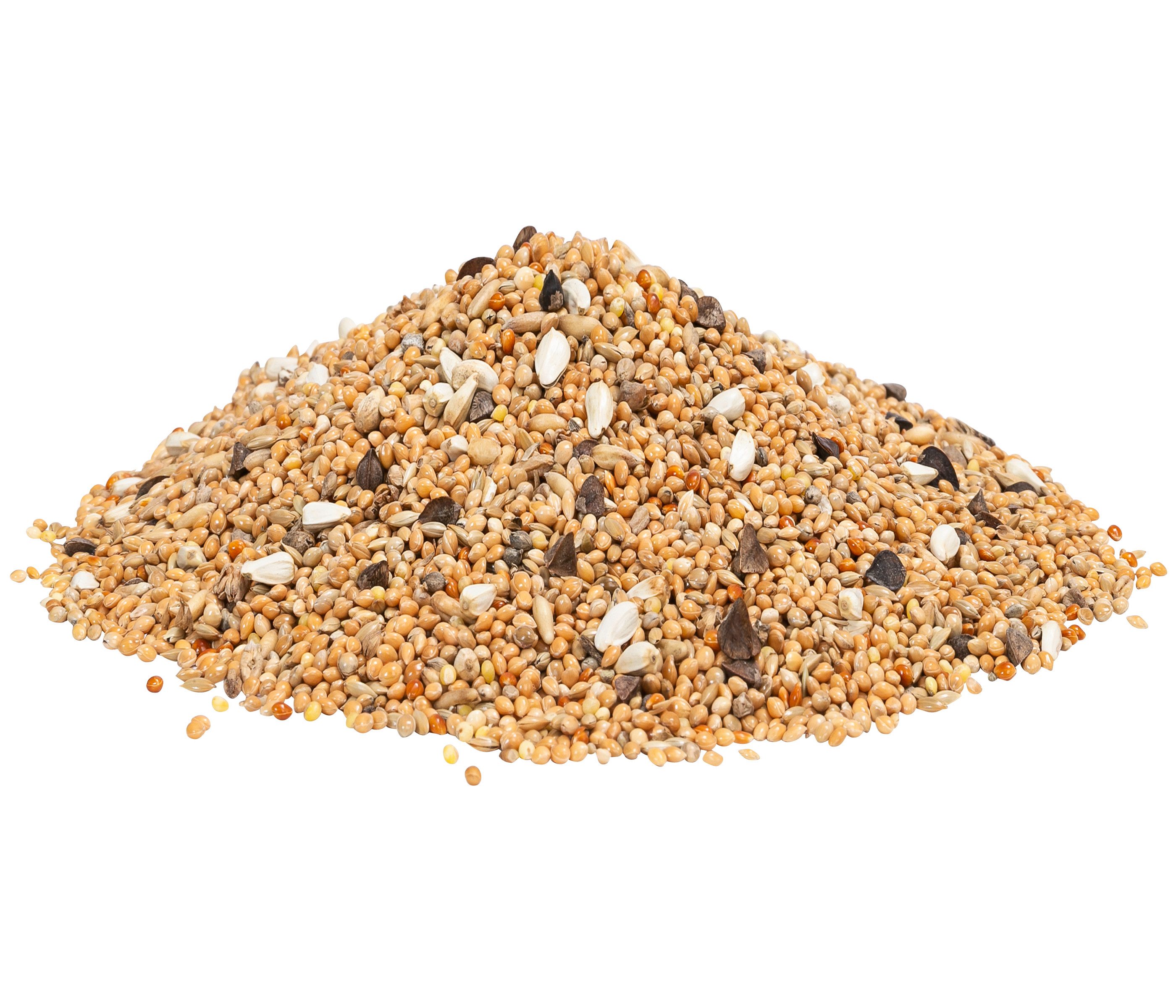 Dehner Lieblinge Wellensittich Futter, 5 kg / 10 kg, Vitamin-Aktiv-Komplex, Hauptfutter für: Wellensittiche, Hochwertige Hirsesorten und Saaten plus Jod