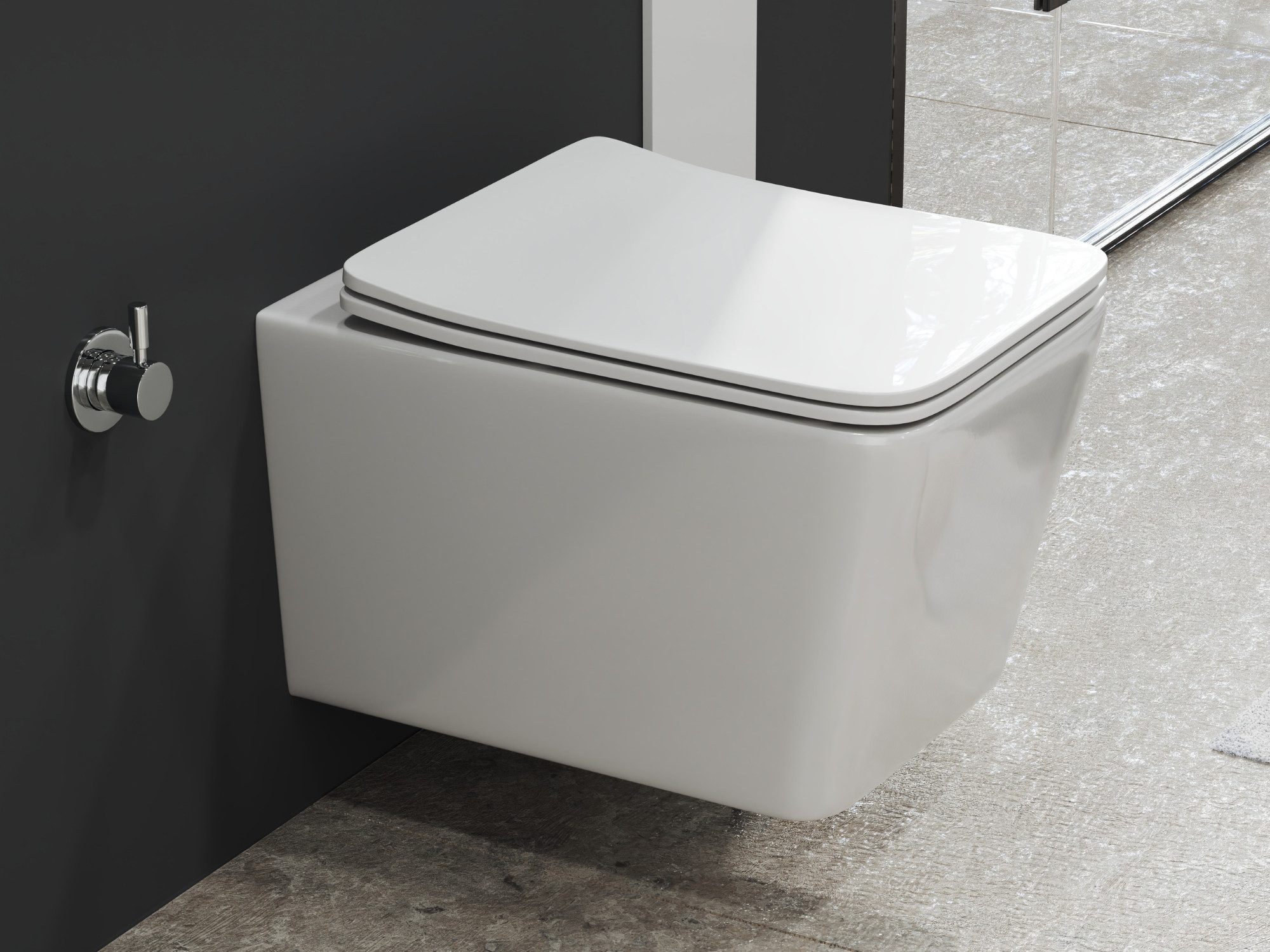 Aqua Bagno Dusch-WC Taharat Spülrandlos - günstig online kaufen