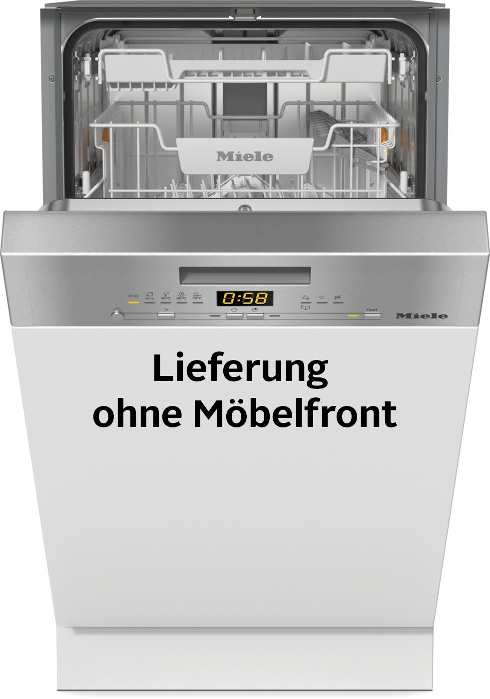 Miele teilintegrierbarer Geschirrspüler G 5540 SCi SL Active, 9 Maßgedecke