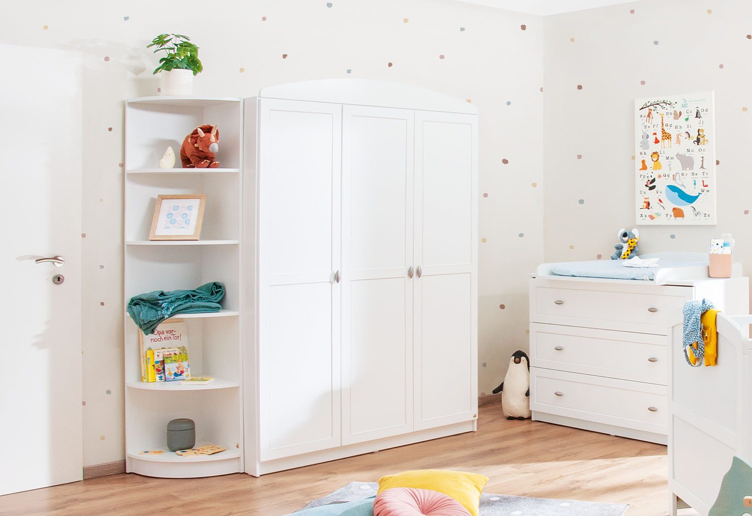 Pinolino® Kinderkleiderschrank Kleiderschrank 'Laura' groß