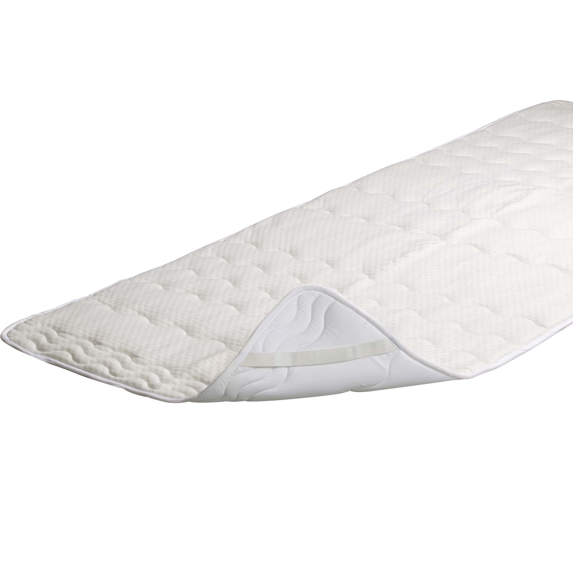 LILENO HOME, Topper für Matratzen aus Memory Foam - in verschiedenen Größen und Dicken, 2 cm hoch, (1-tlg, 1er Set), viscoelastischer Matratzentopper 140x200 cm, auch für Boxspringbett