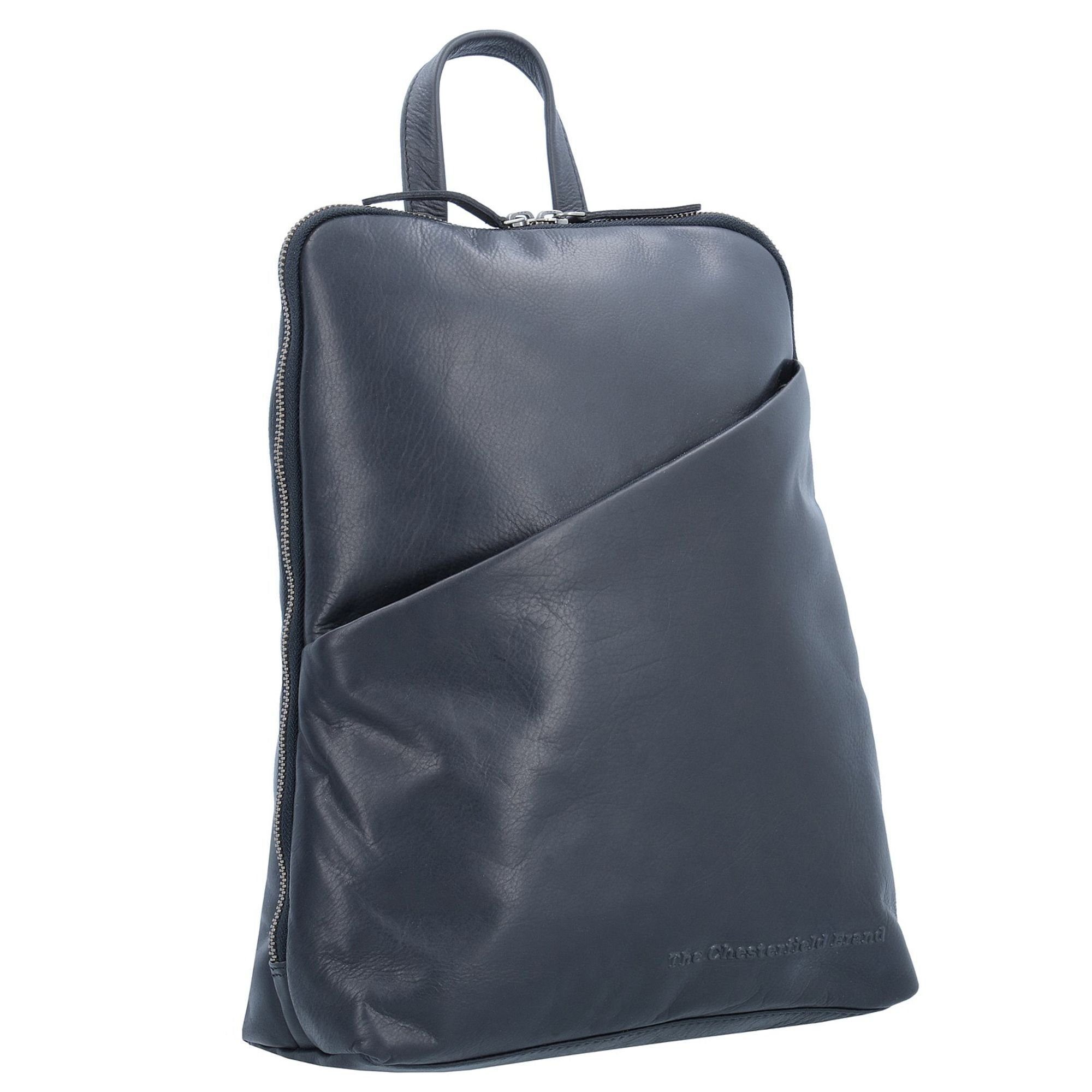 Pull Brand The Chesterfield Wax black Leder Rucksack Up,